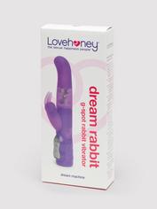 Lovehoney Dream Rabbit Rechargeable Silicone G-Spot Rabbit Vibrator, Purple, hi-res