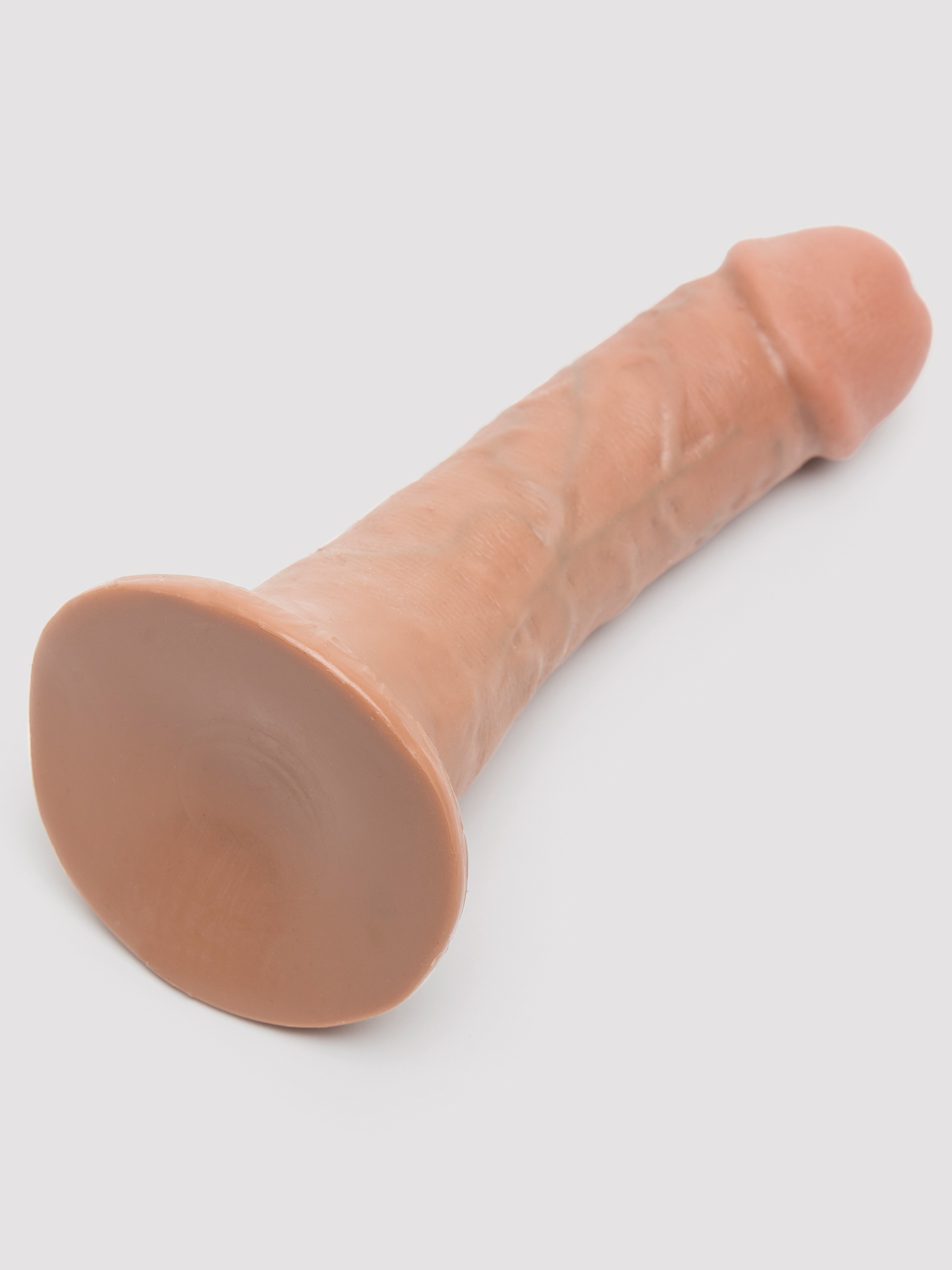 King Cock Ultra Realistic Suction Cup Dildo 6.5 Inch, Flesh Tan, hi-res