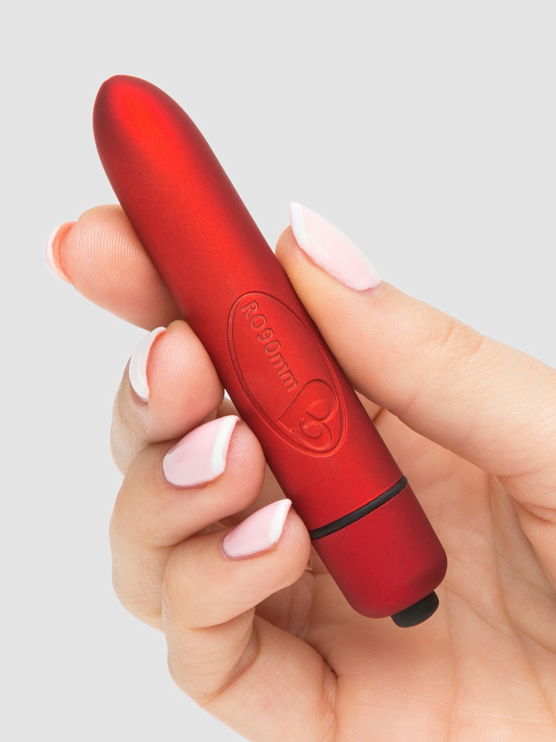 Rocks Off Scarlet Velvet 10 Function Bullet Vibrator , Red, hi-res