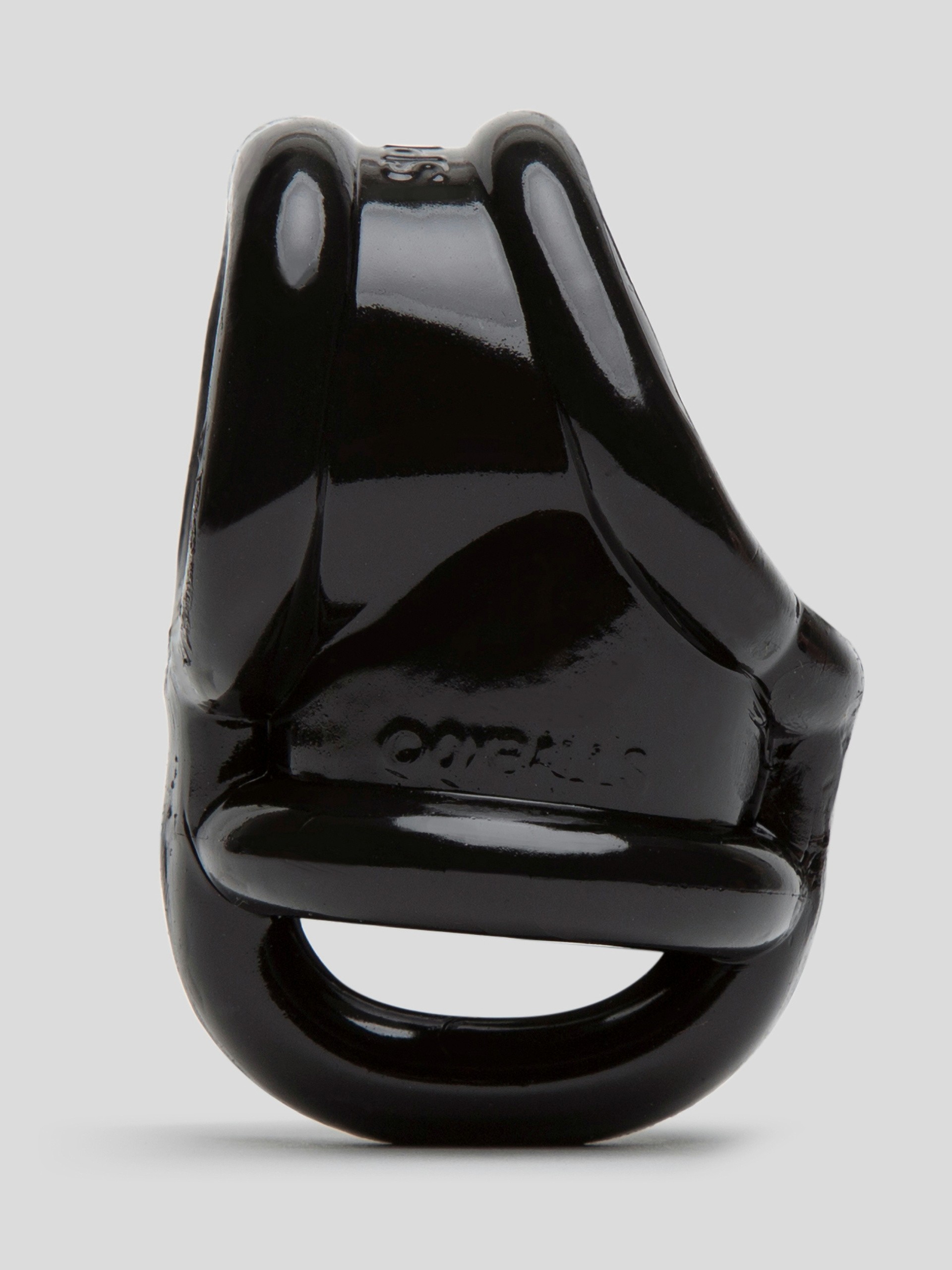 Oxballs Superior Cock and Ball Sling with Ball Divider, Black, hi-res