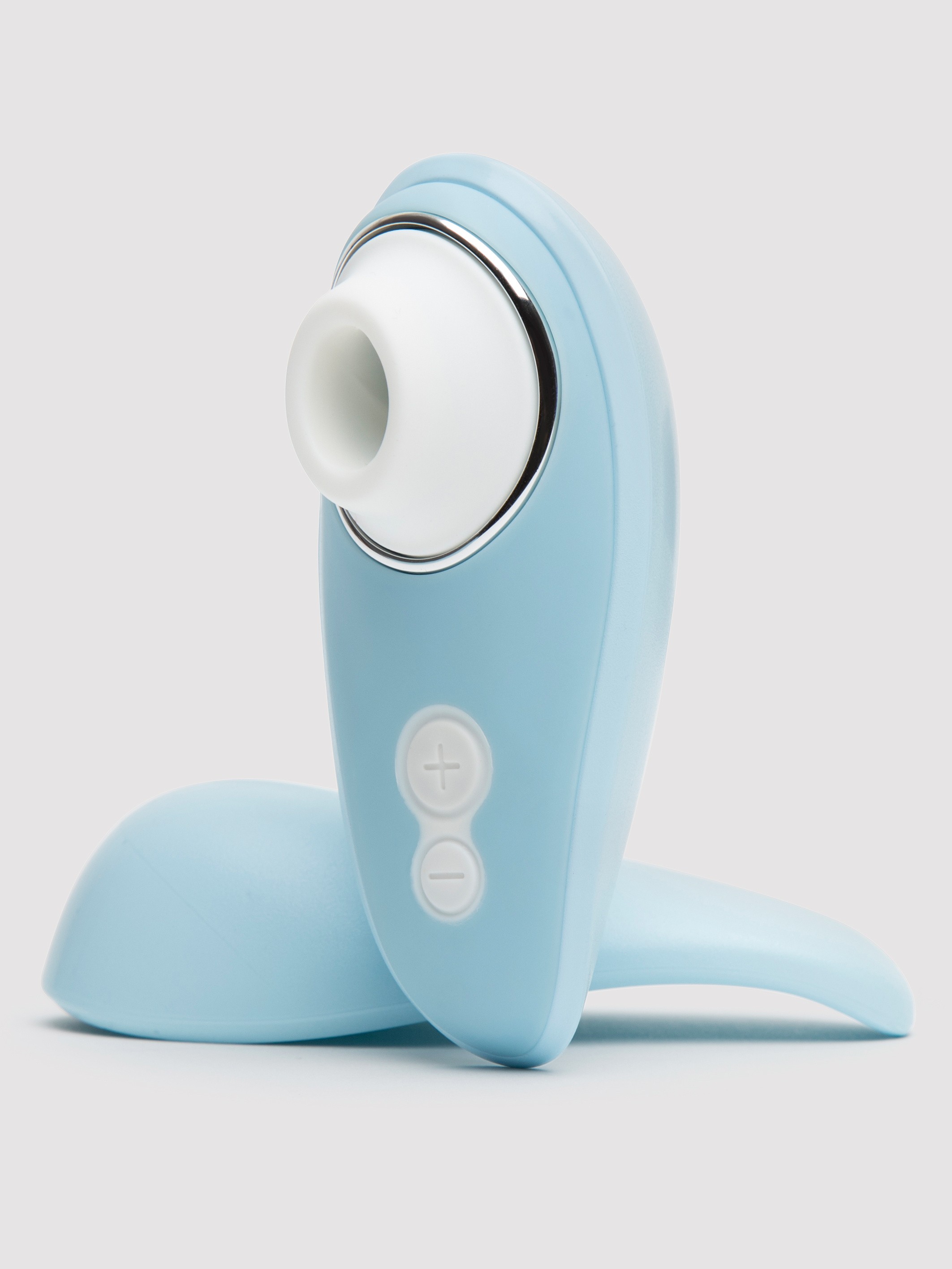 Womanizer Liberty Rechargeable Travel Clitoral Suction Stimulator, Blue, hi-res