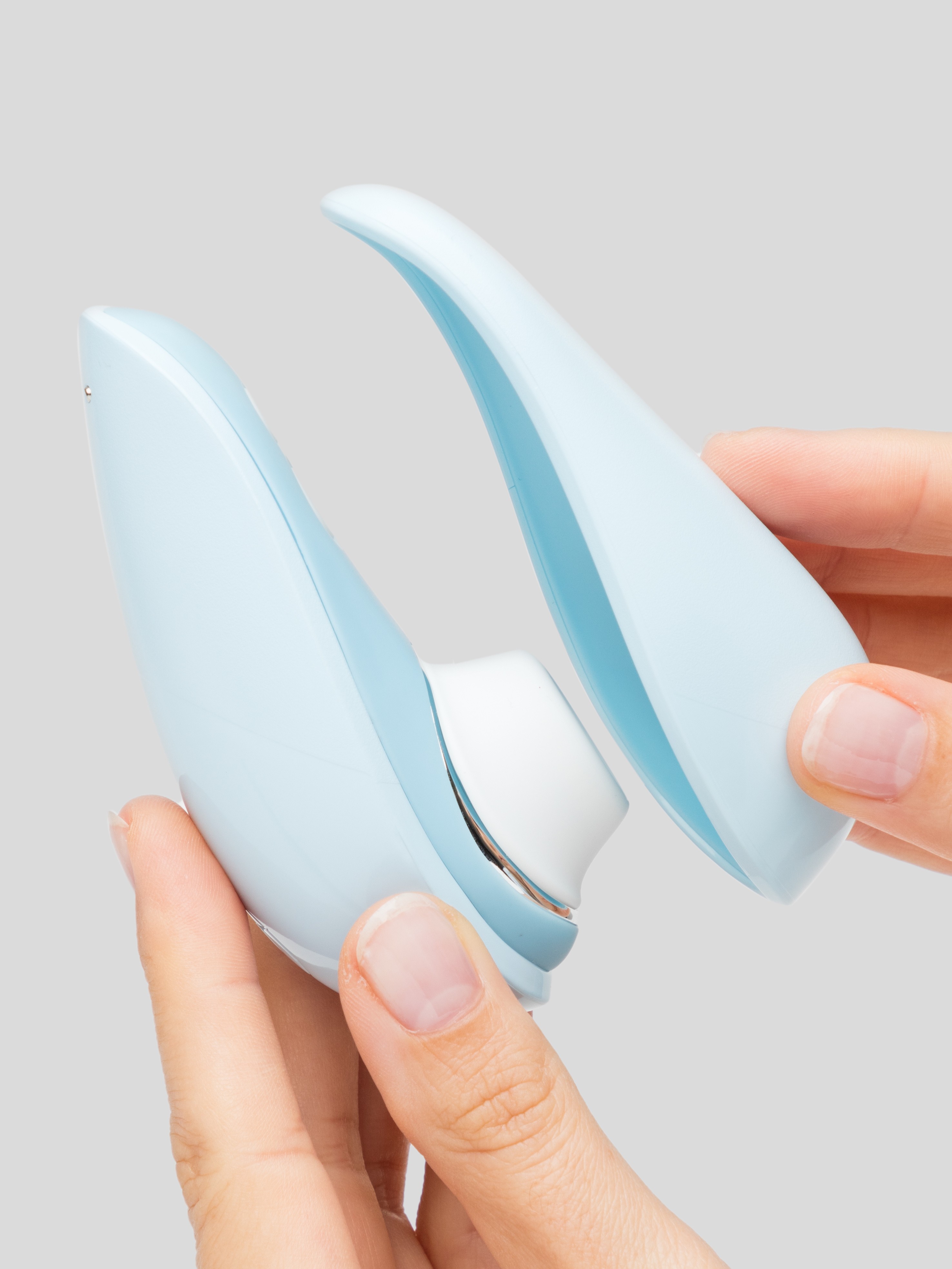 Womanizer Liberty Rechargeable Travel Clitoral Suction Stimulator, Blue, hi-res