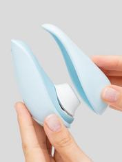 Womanizer Liberty Rechargeable Travel Clitoral Suction Stimulator, Blue, hi-res