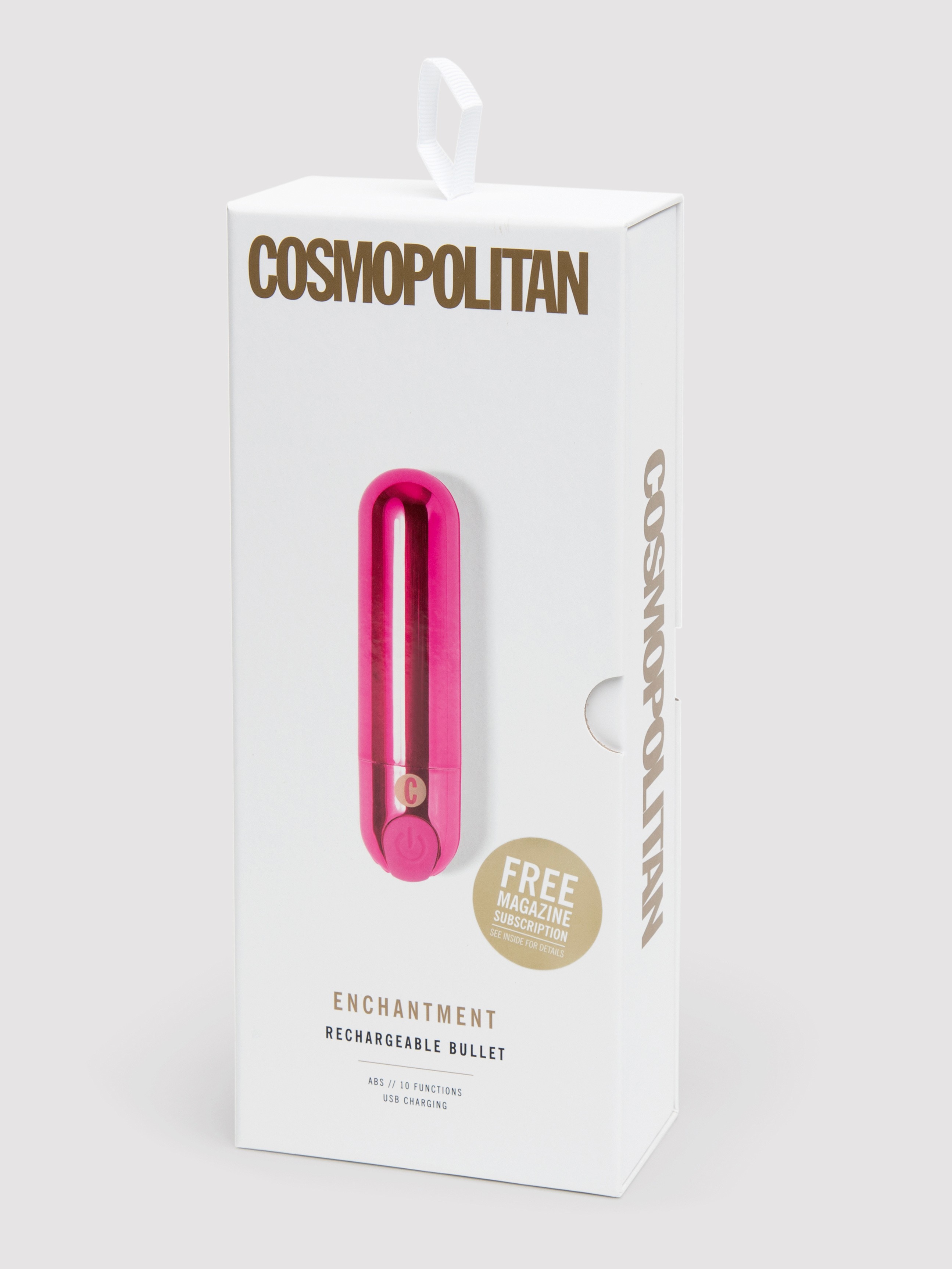 Cosmopolitan Enchantment Rechargeable 10 Function Bullet Vibrator, Pink, hi-res