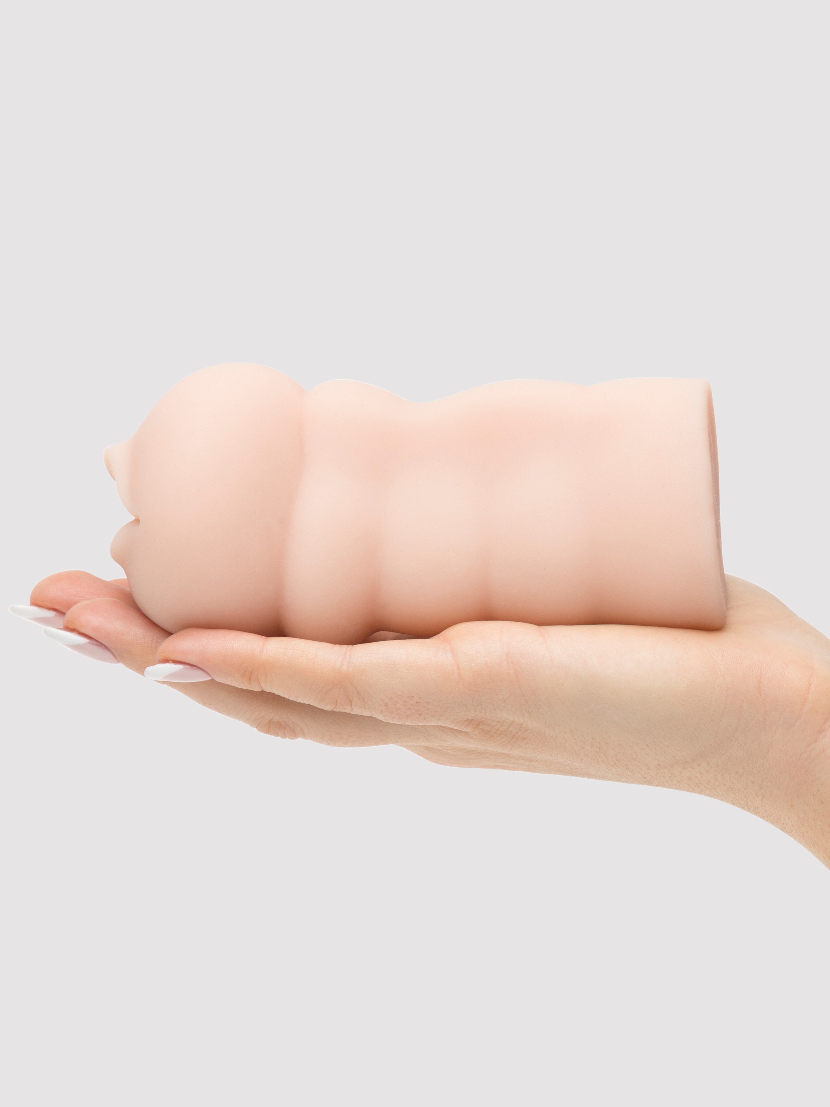 THRUST Pro Mini Ruby Textured Blow Job Mouth 7.6oz, Flesh Pink, hi-res