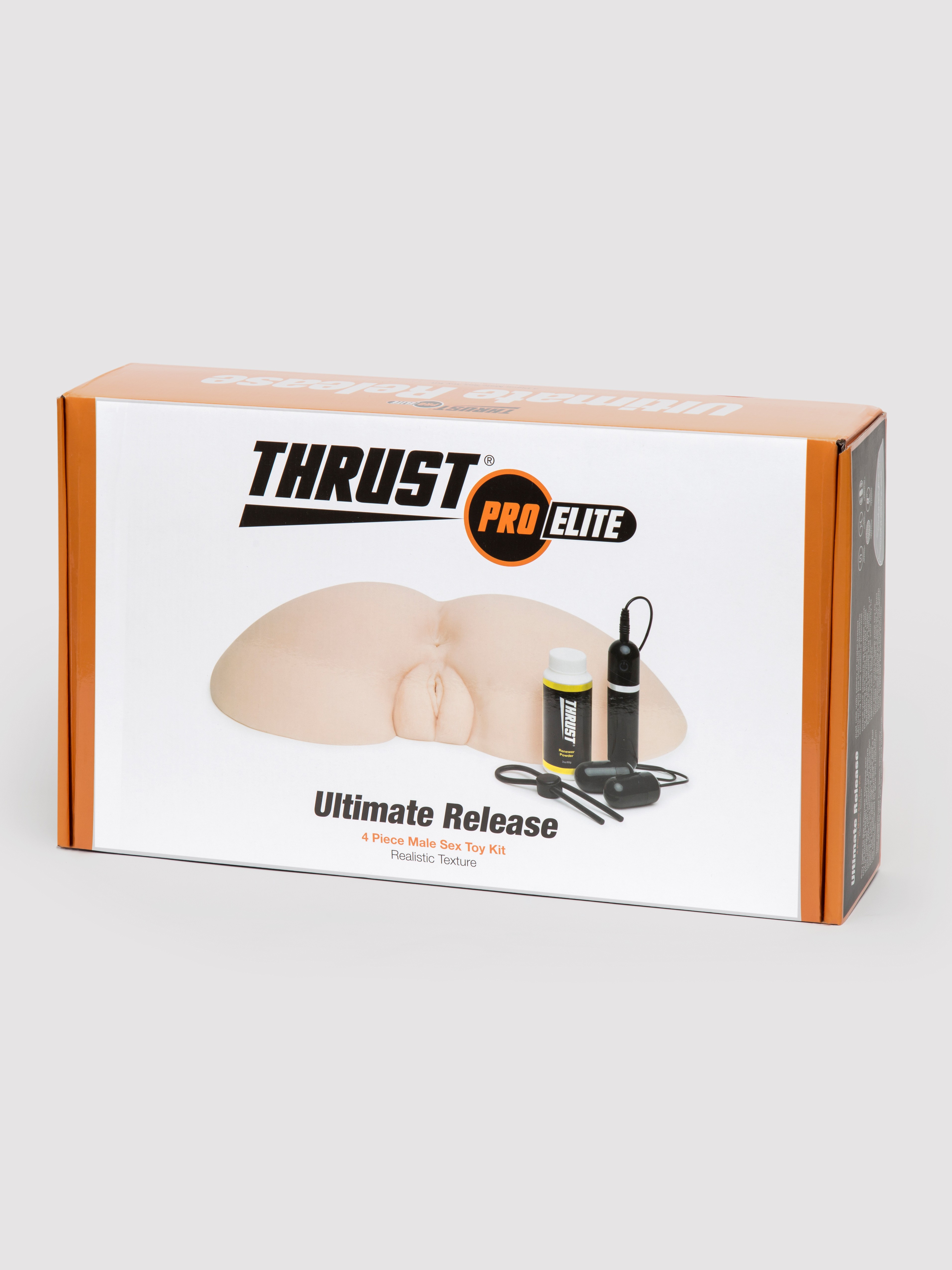 THRUST Pro Elite Vibrating Ultimate Release Male Masturbator Kit 5.2kg, Flesh Pink, hi-res