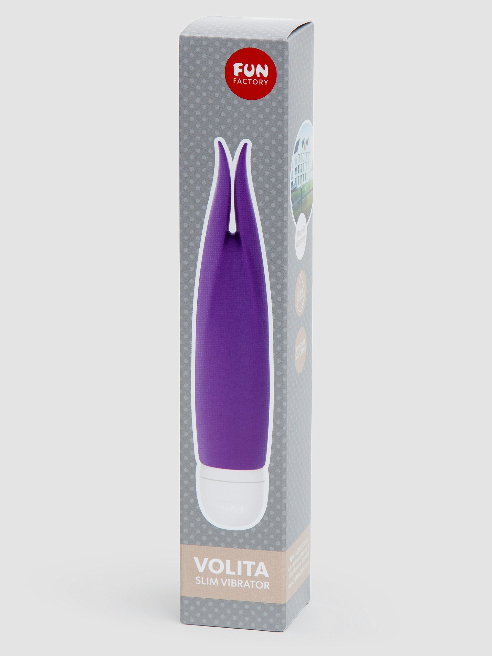 Fun Factory Volita Flickering Clitoral Tongue Vibrator, Purple, hi-res