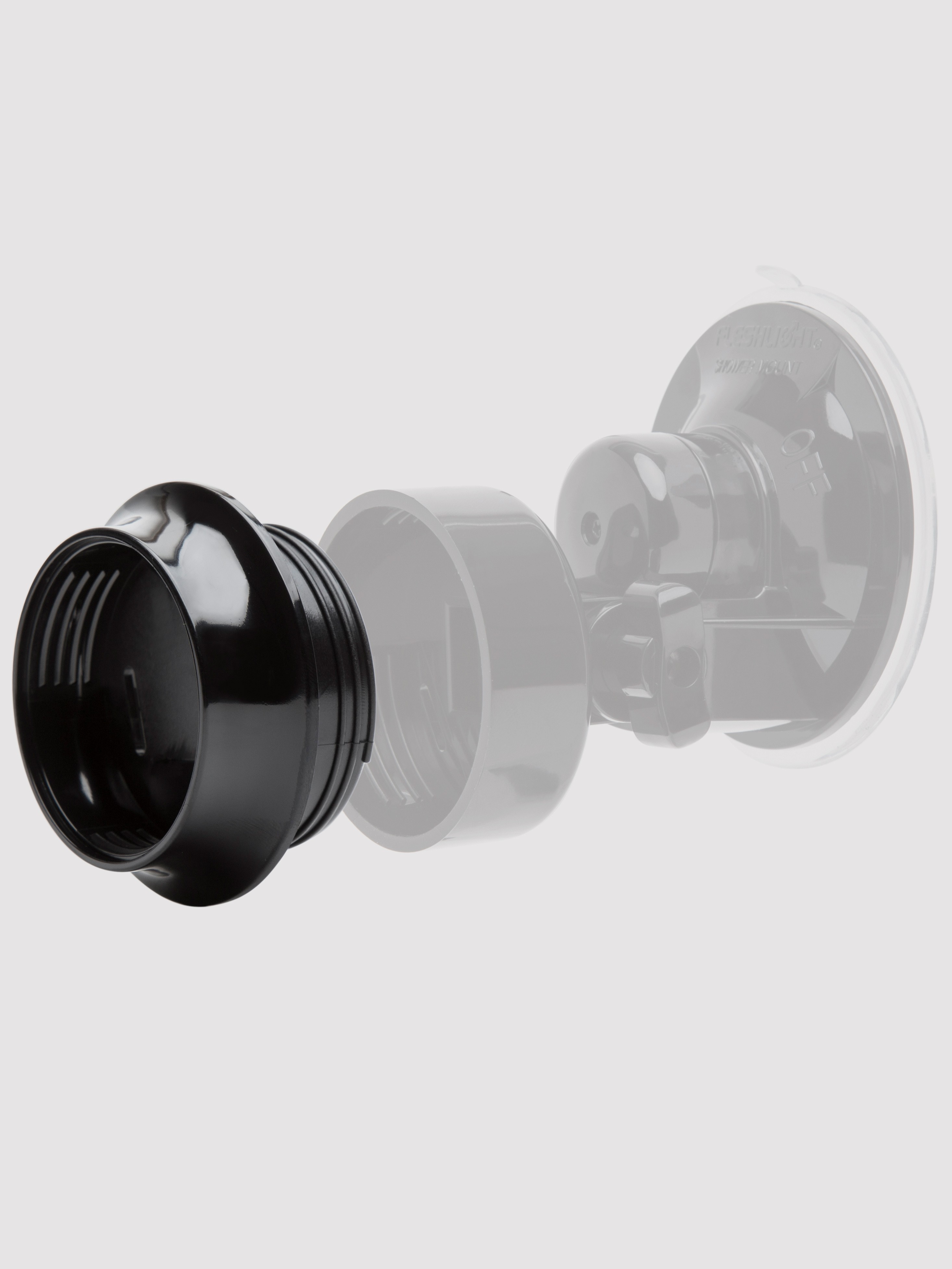 Fleshlight Flight to Shower Mount Adaptor, Black, hi-res
