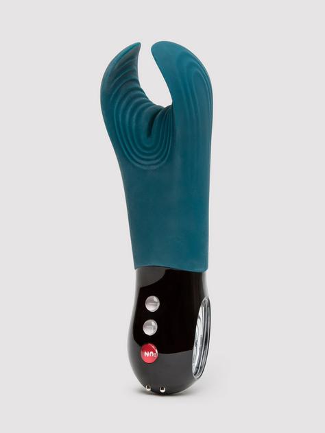 Fun Factory Manta Rechargeable Blue Vibrating Male Stroker, , hi-res