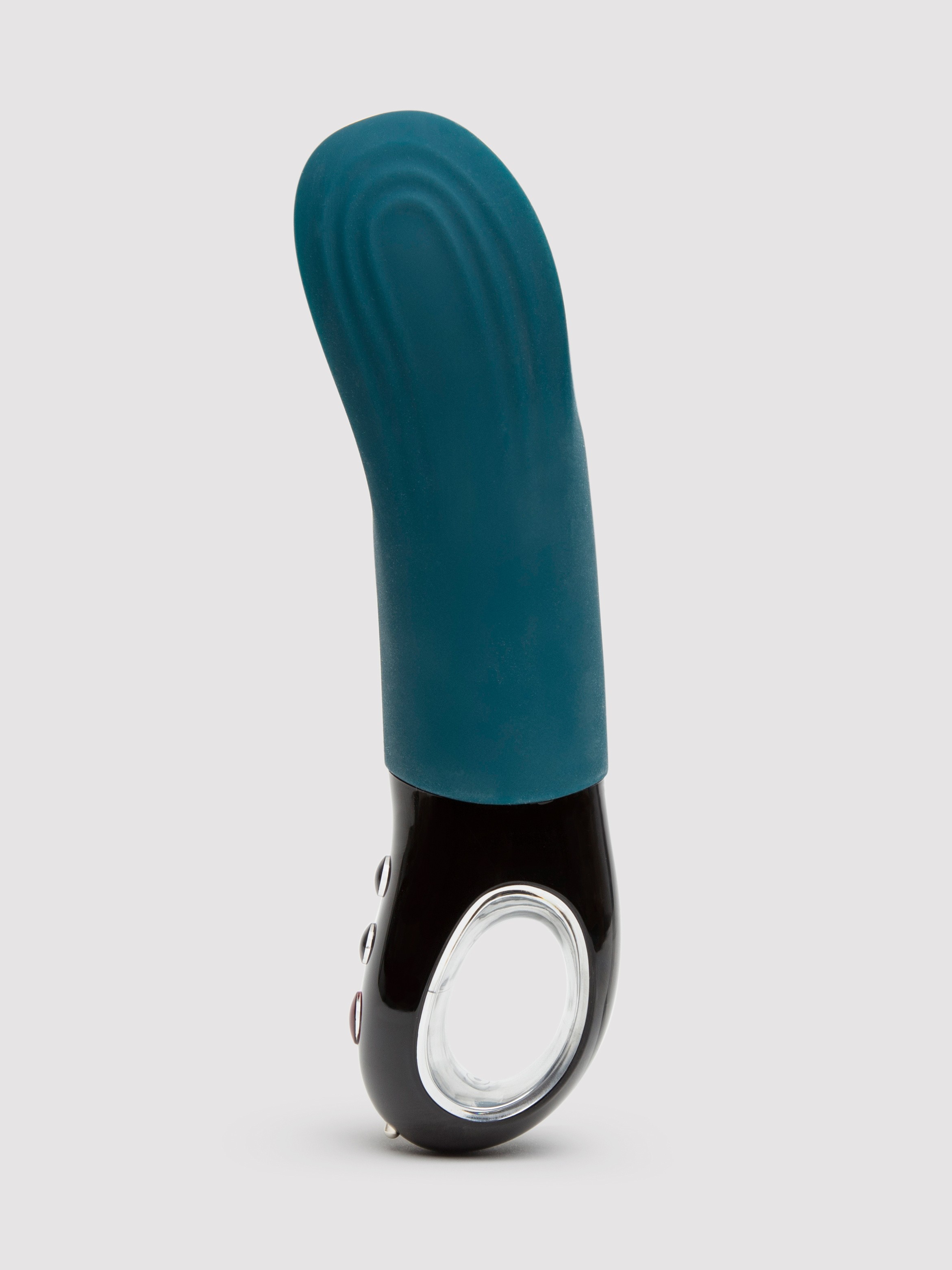 Fun Factory Manta Rechargeable Blue Vibrating Male Stroker, Blue, hi-res