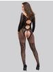 Lovehoney All About That Lace Fishnet Bodystocking, Black, hi-res