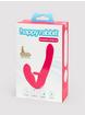 Happy Rabbit Rechargeable Vibrating Strapless Strap-On, Pink, hi-res