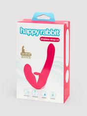 Happy Rabbit gurtloser Strapon mit Vibration, Pink, hi-res