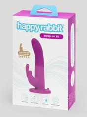 Happy Rabbit Strapon-Harness-Set mit Vibration, Violett, hi-res