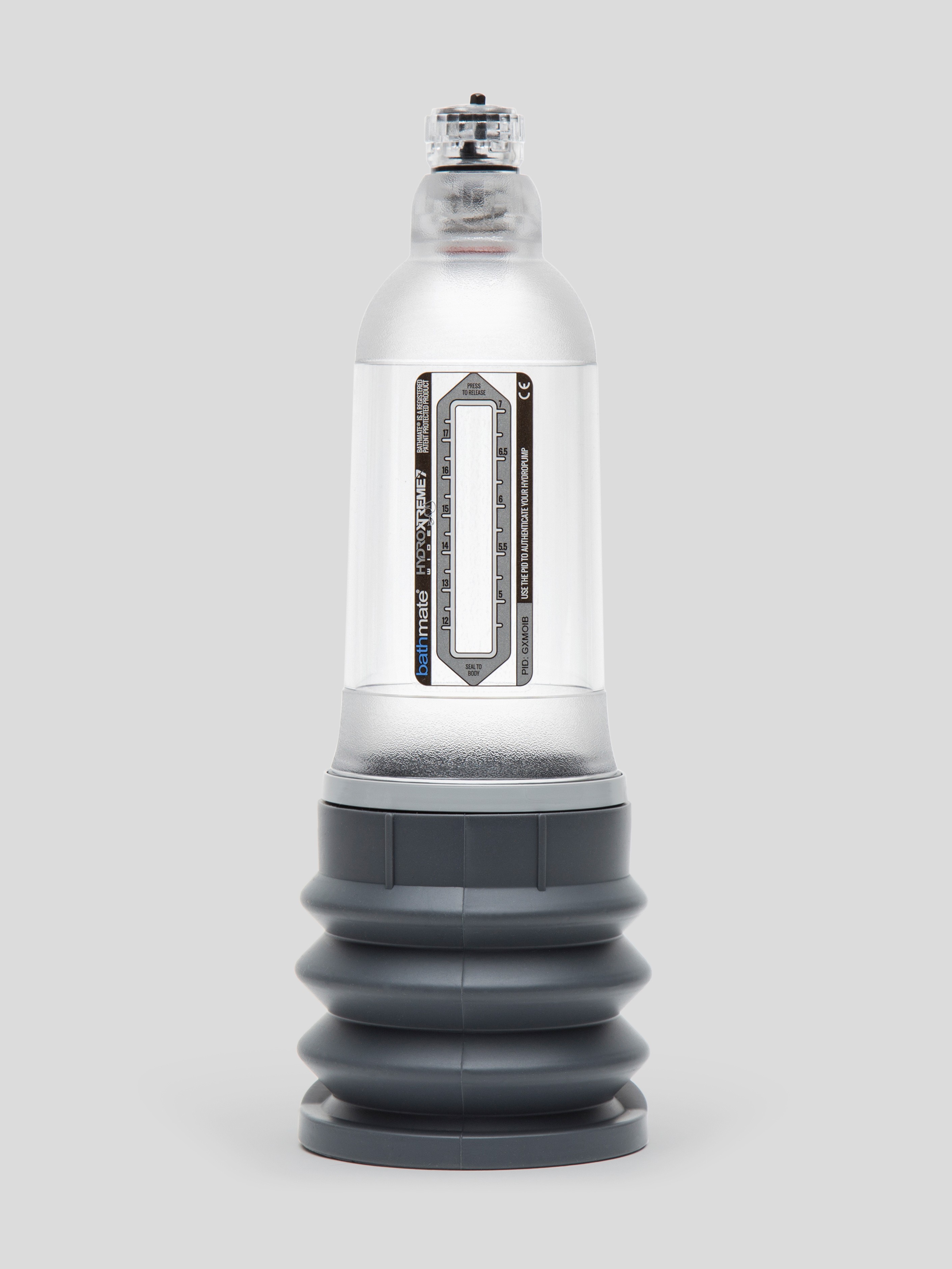 Bathmate HYDROXTREME 7 WIDE BOY Penis Pump Clear 5-7 Inches, Clear, hi-res