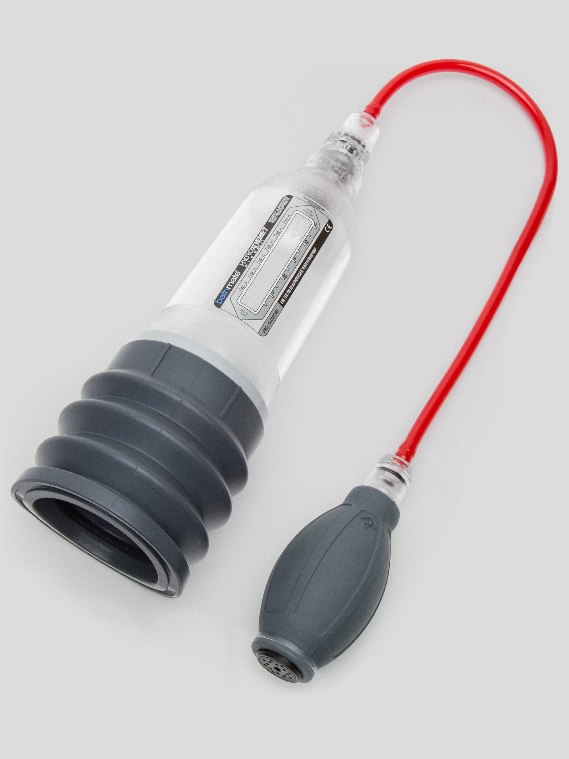 Bathmate HYDROXTREME 7 WIDE BOY Penis Pump Clear 5-7 Inches, Clear, hi-res