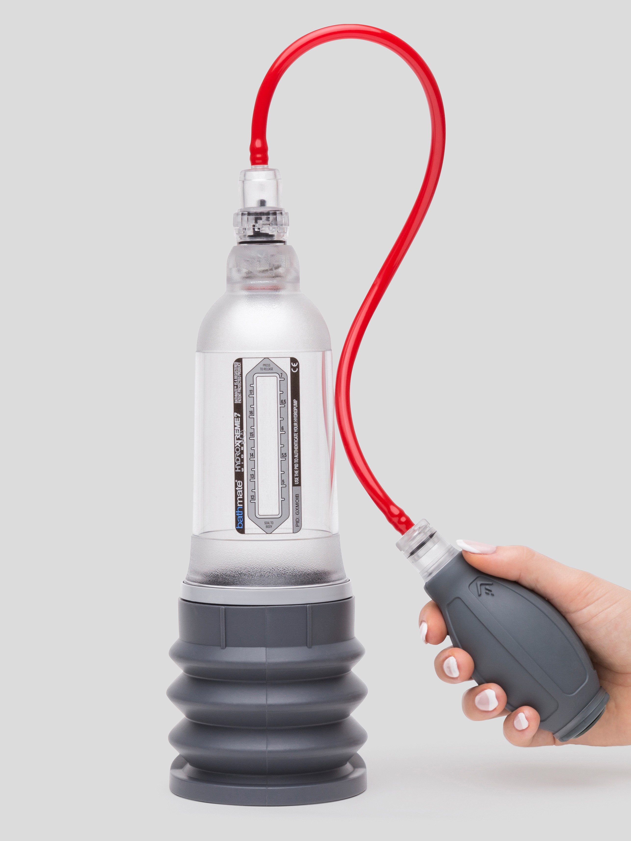 Bathmate HYDROXTREME 7 WIDE BOY Penis Pump Clear 5-7 Inches, Clear, hi-res