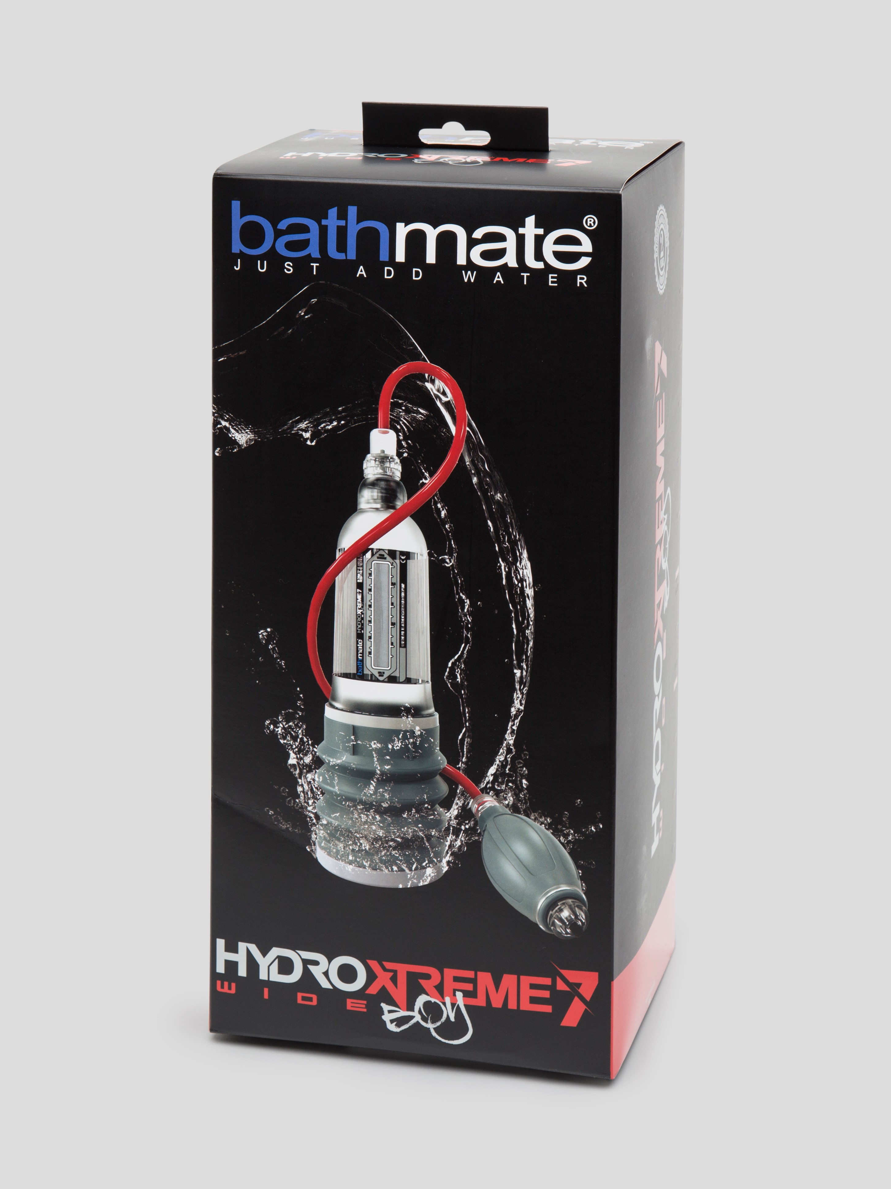 Bathmate HYDROXTREME 7 WIDE BOY Penis Pump Clear 5-7 Inches, Clear, hi-res
