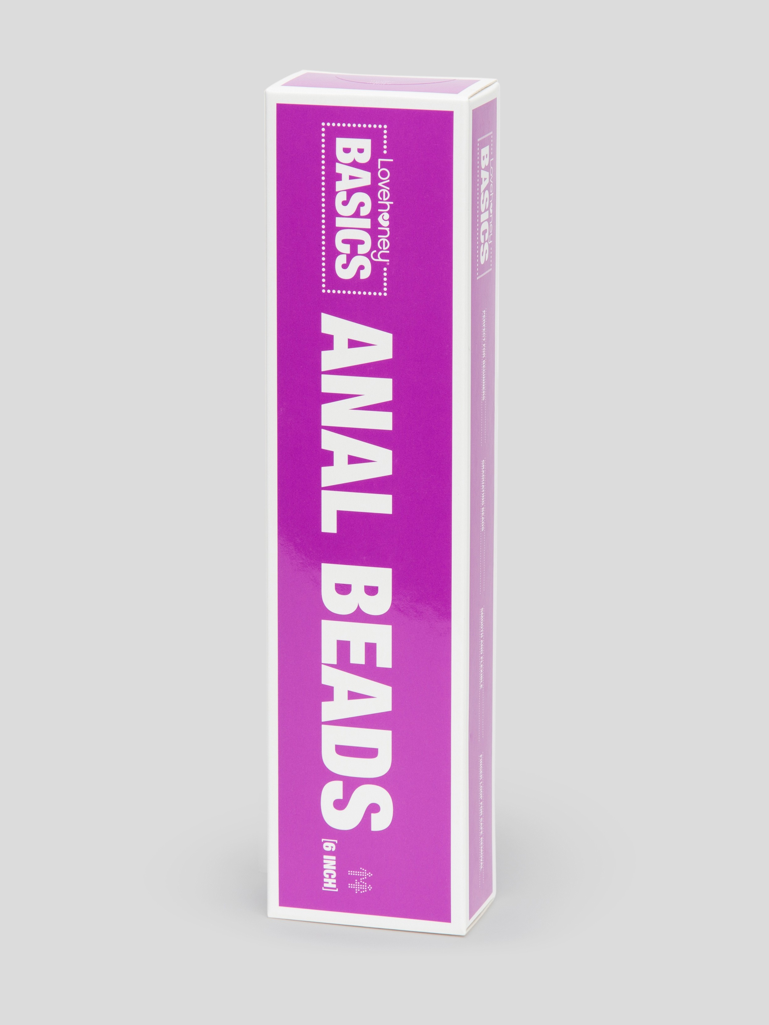 BASICS Anal Beads 6 Inch, Blue, hi-res