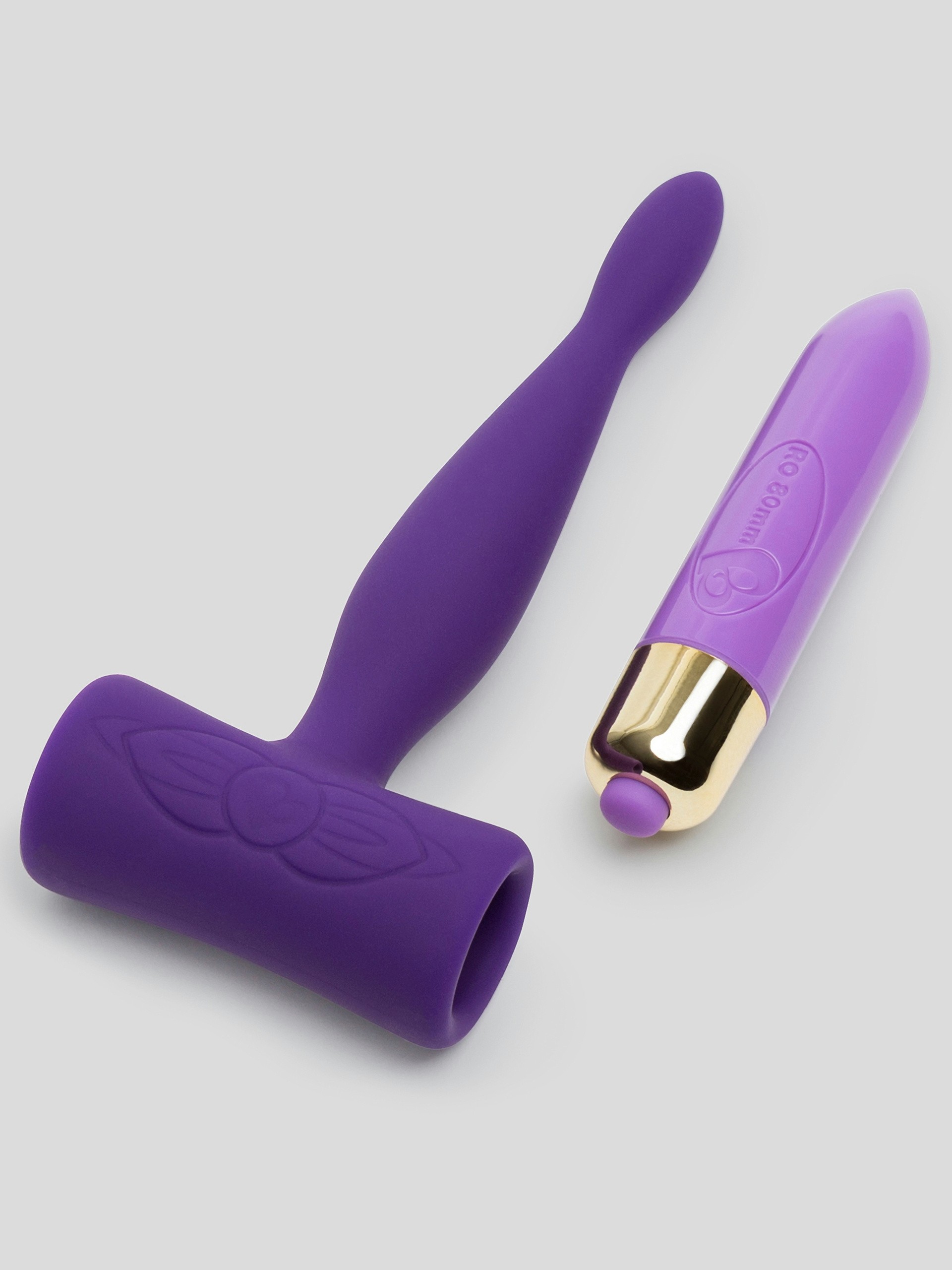Rocks Off Teazer Petite Sensations Beginner's Vibrating Butt Plug, Purple, hi-res