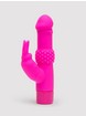 Beginner's Silicone Rabbit Vibrator, Pink, hi-res