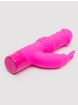 Beginner's Silicone Rabbit Vibrator, Pink, hi-res
