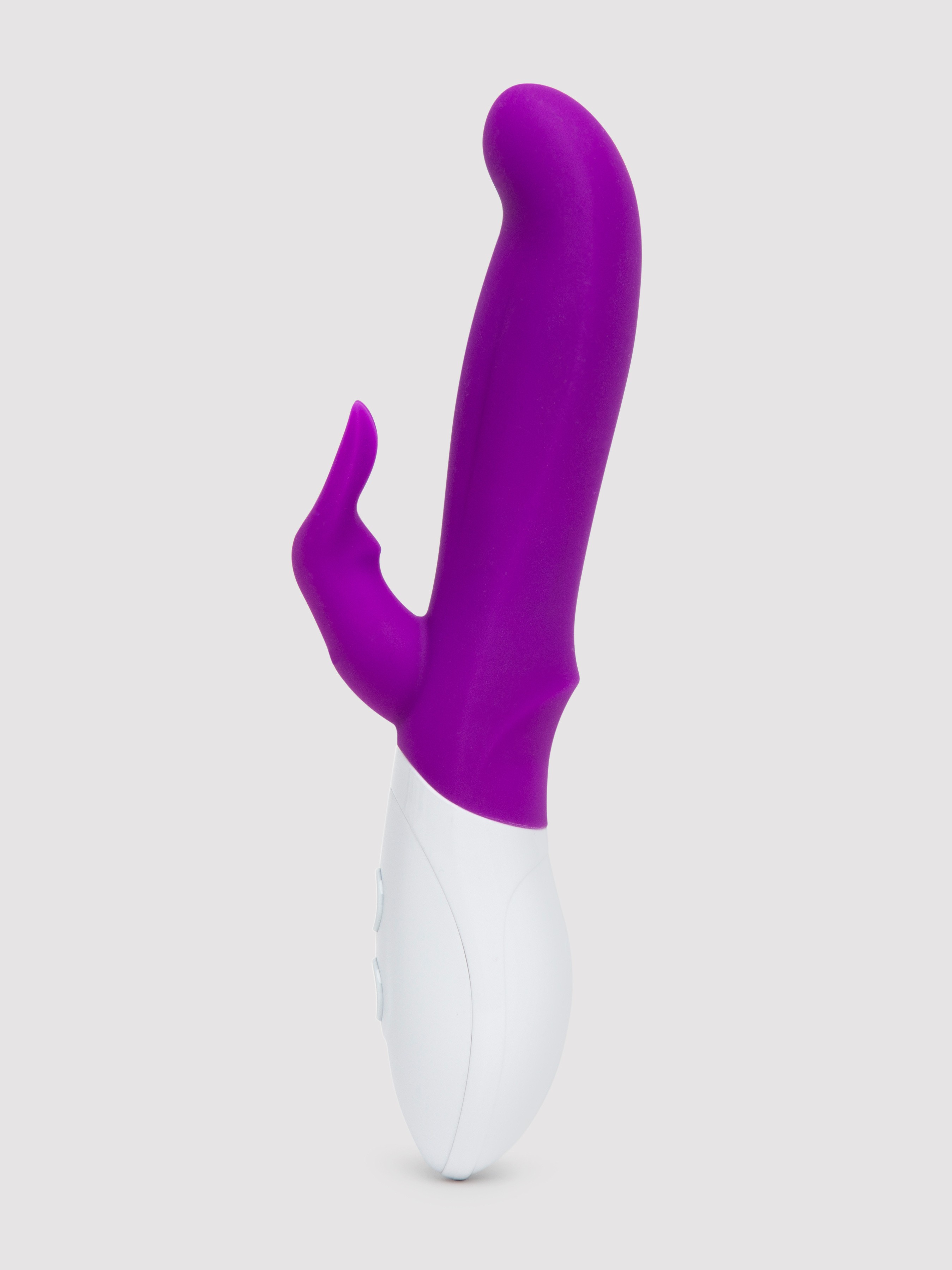 Lovehoney Hot Stuff Warming G-Spot Rechargeable Rabbit Vibrator, Purple, hi-res