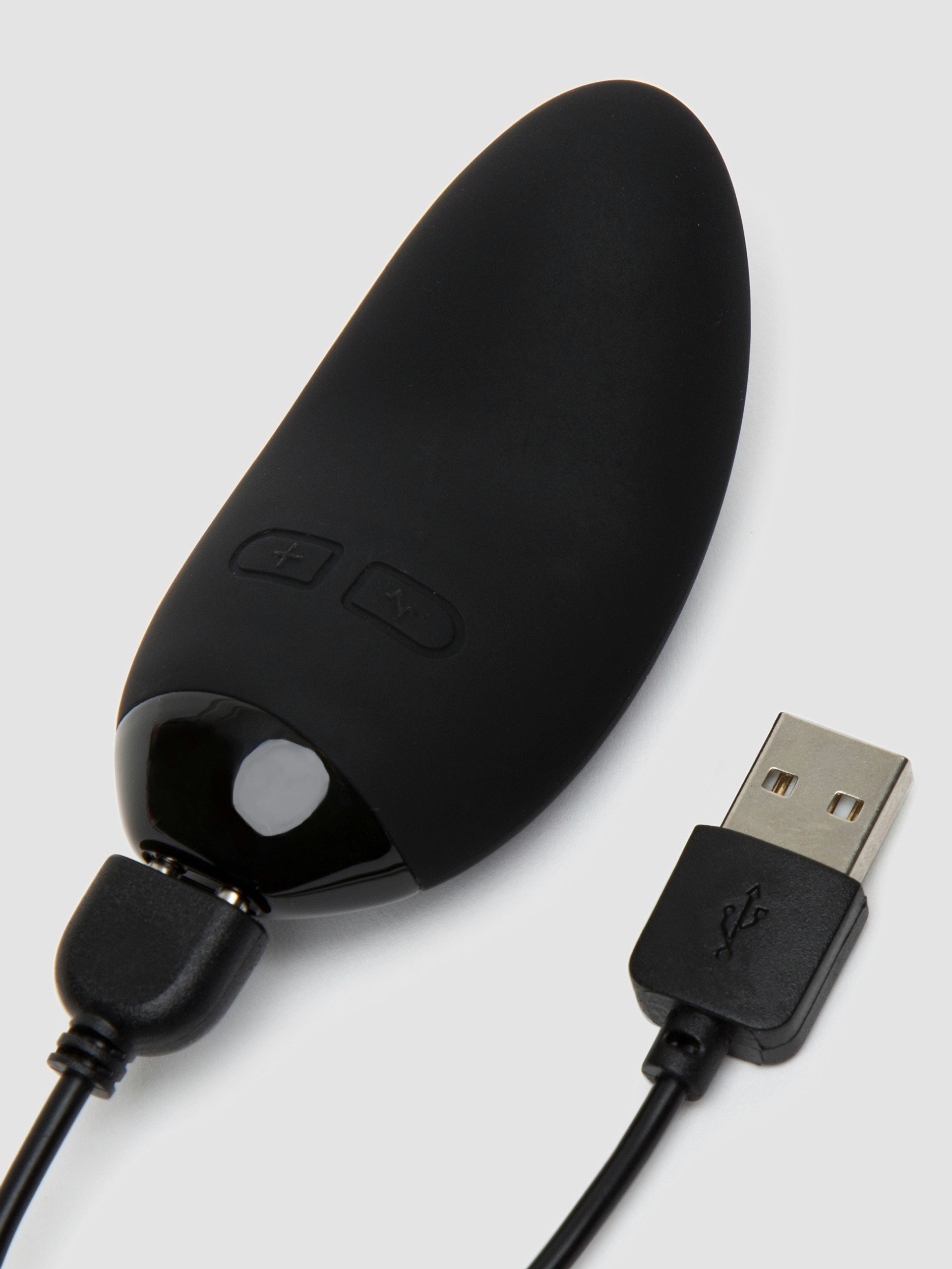 Lovehoney Button Buzzer Rechargeable Clitoral Vibrator, Black, hi-res