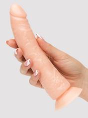 Realistic Suction Cup Dildo 7.5 Inch, Flesh Pink, hi-res