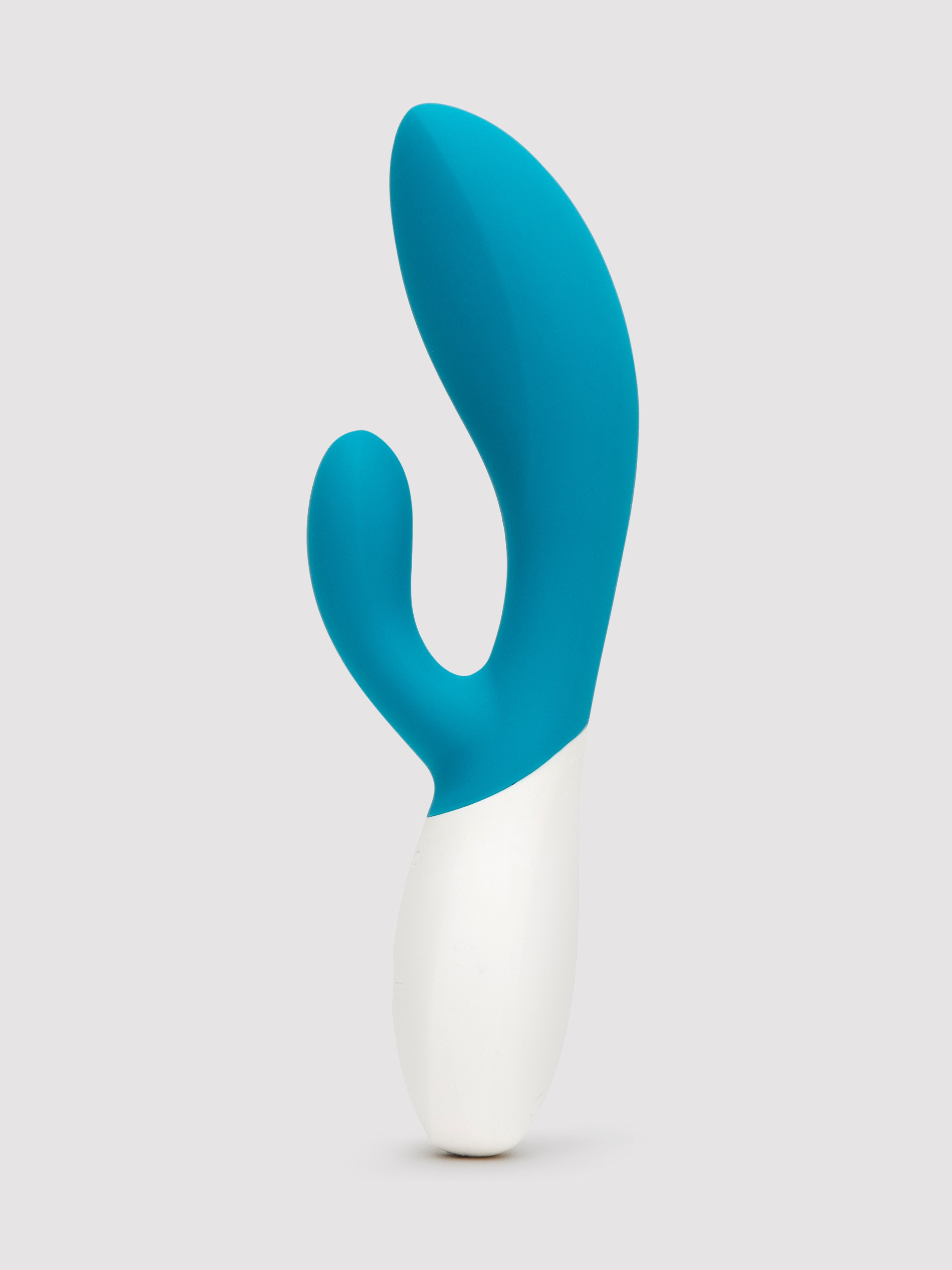 Lelo Ina Wave Luxury Rechargeable 10 Function Rabbit Vibrator, Blue, hi-res
