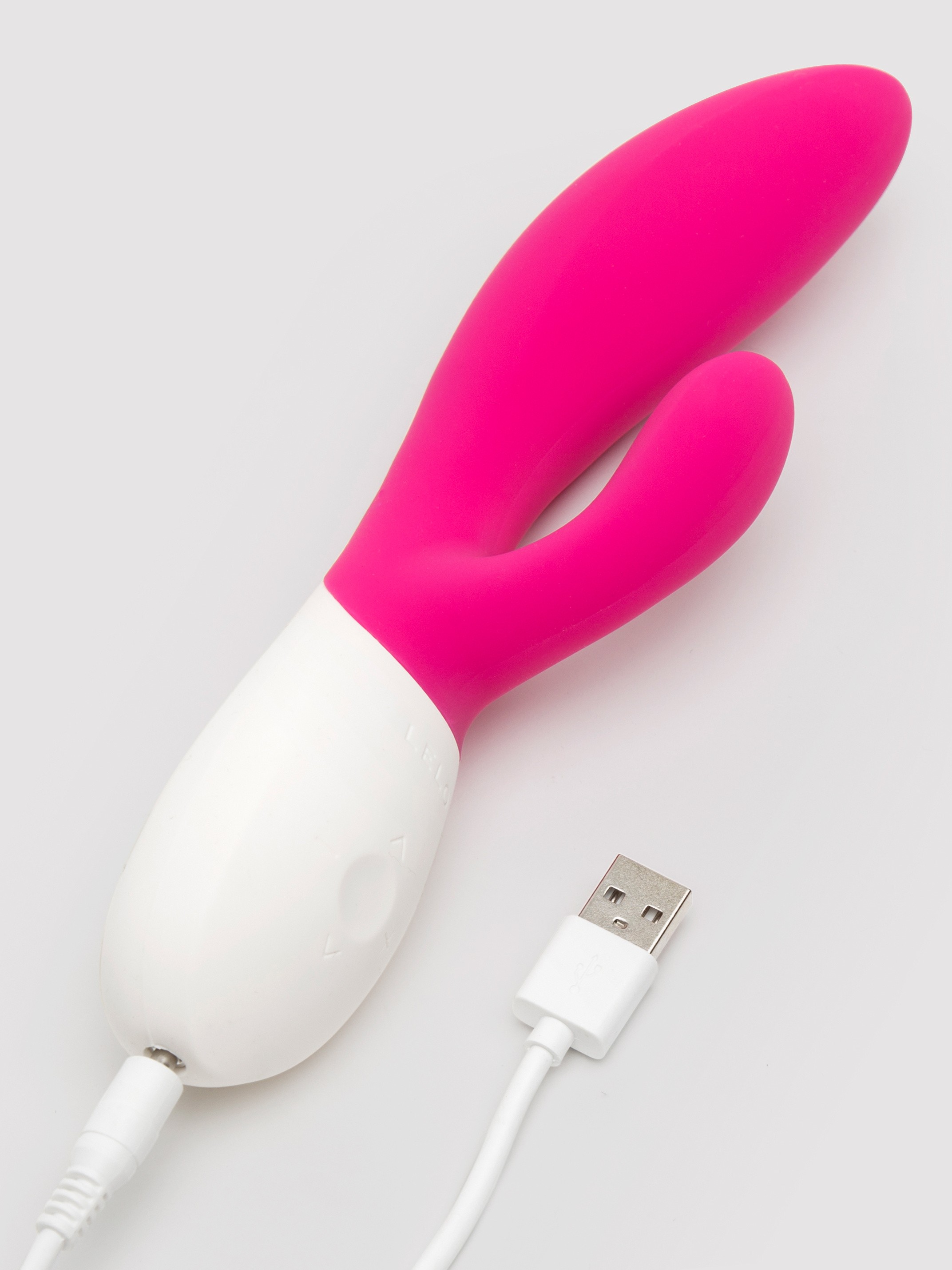 Lelo Ina Wave 2 Luxury Rechargeable 12 Function Rabbit Vibrator, Pink, hi-res