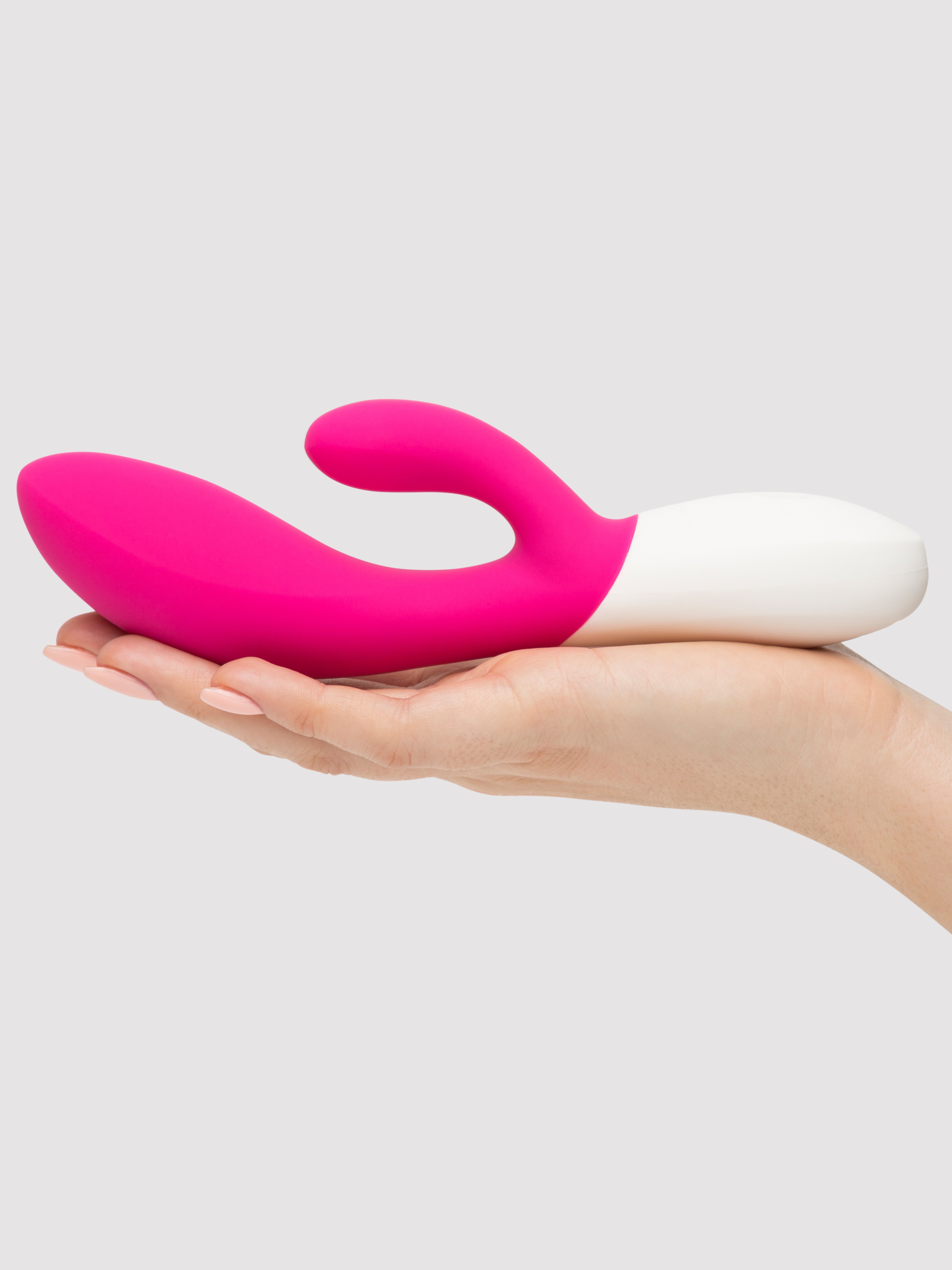 Lelo Ina Wave 2 Luxury Rechargeable 12 Function Rabbit Vibrator, Pink, hi-res