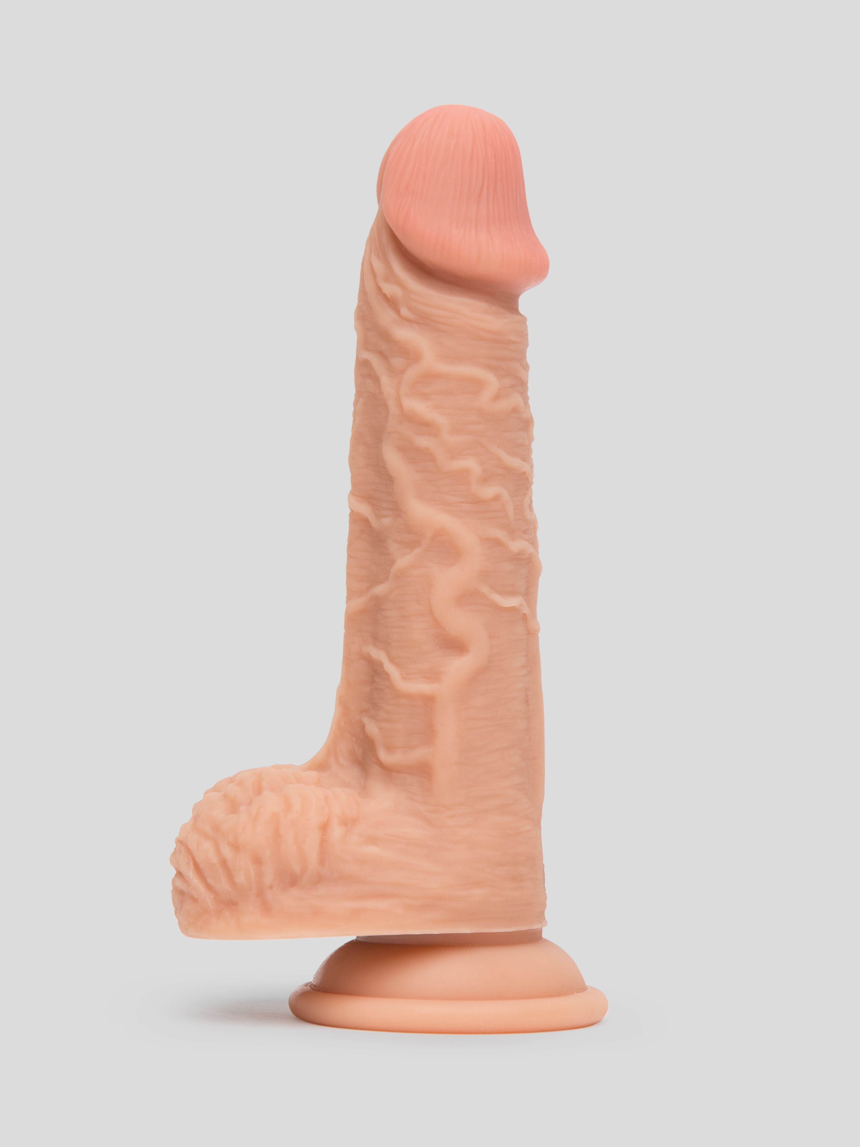 Lifelike Lover Luxe Realistic Feel Rechargeable Remote Control Dildo 6 Inch, Flesh Pink, hi-res
