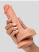 Lifelike Lover Luxe Realistic Feel Rechargeable Remote Control Dildo 6 Inch, Flesh Pink, hi-res