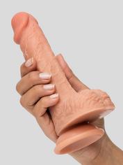Lifelike Lover Luxe Realistic Feel Remote Control Dildo 6 Inch, Flesh Pink, hi-res