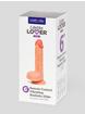 Lifelike Lover Luxe Realistic Feel Rechargeable Remote Control Dildo 6 Inch, Flesh Pink, hi-res