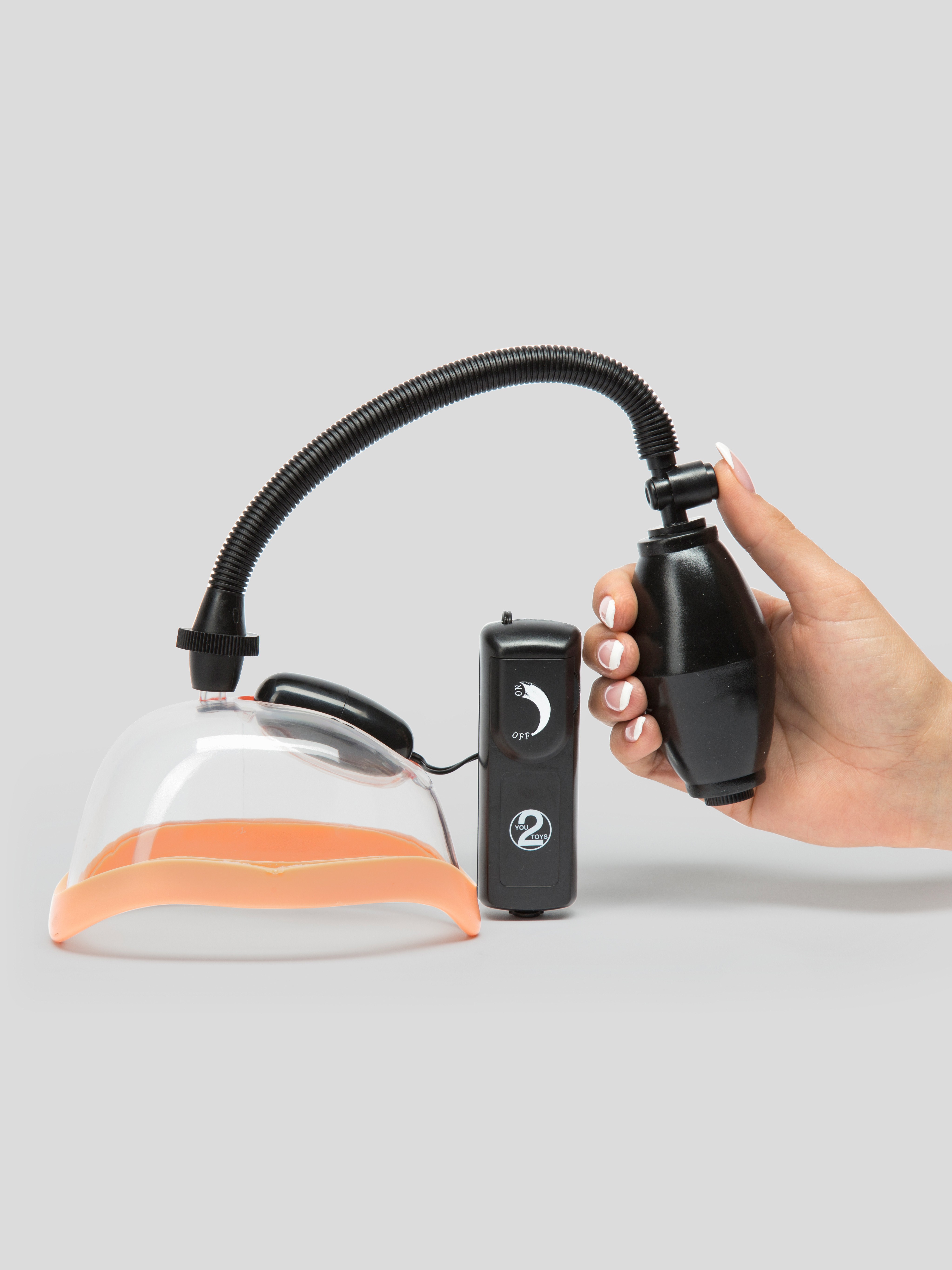 Vibrating Vagina Sucker Pussy Pump, Clear, hi-res