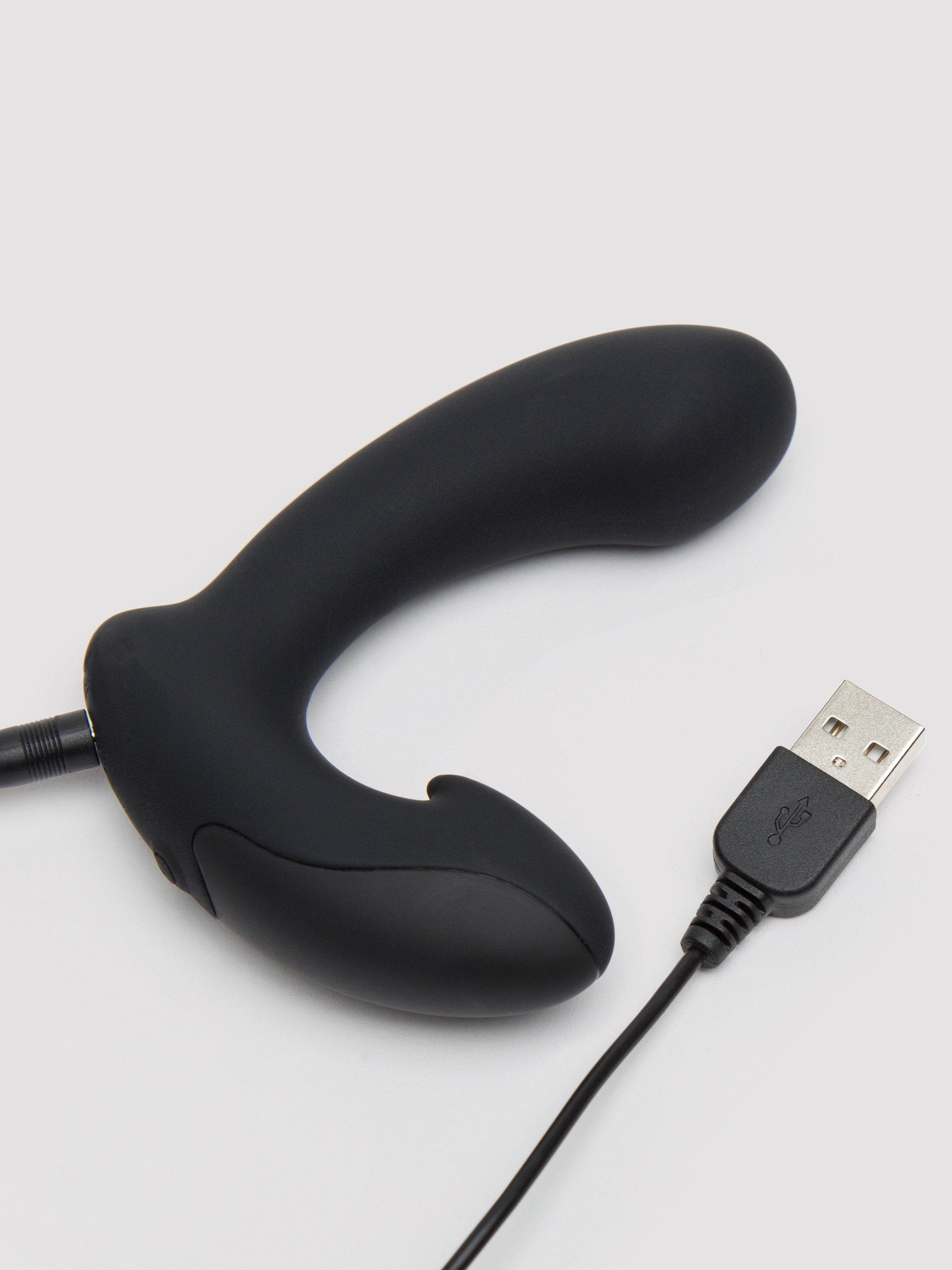 Lovehoney Deep P Diver Rechargeable Vibrating Prostate Massager, Black, hi-res