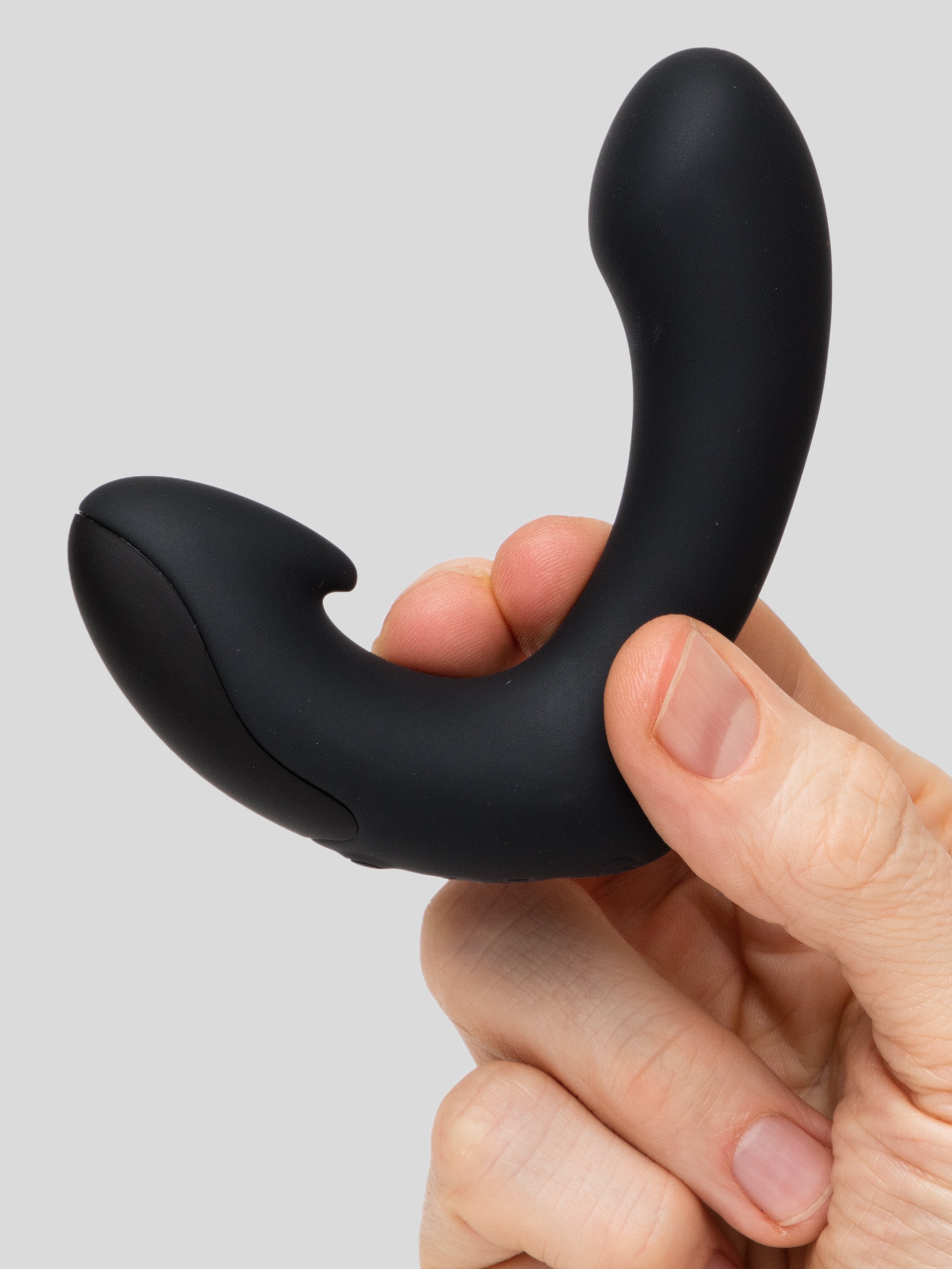 Lovehoney Deep P Diver Rechargeable Vibrating Prostate Massager, Black, hi-res