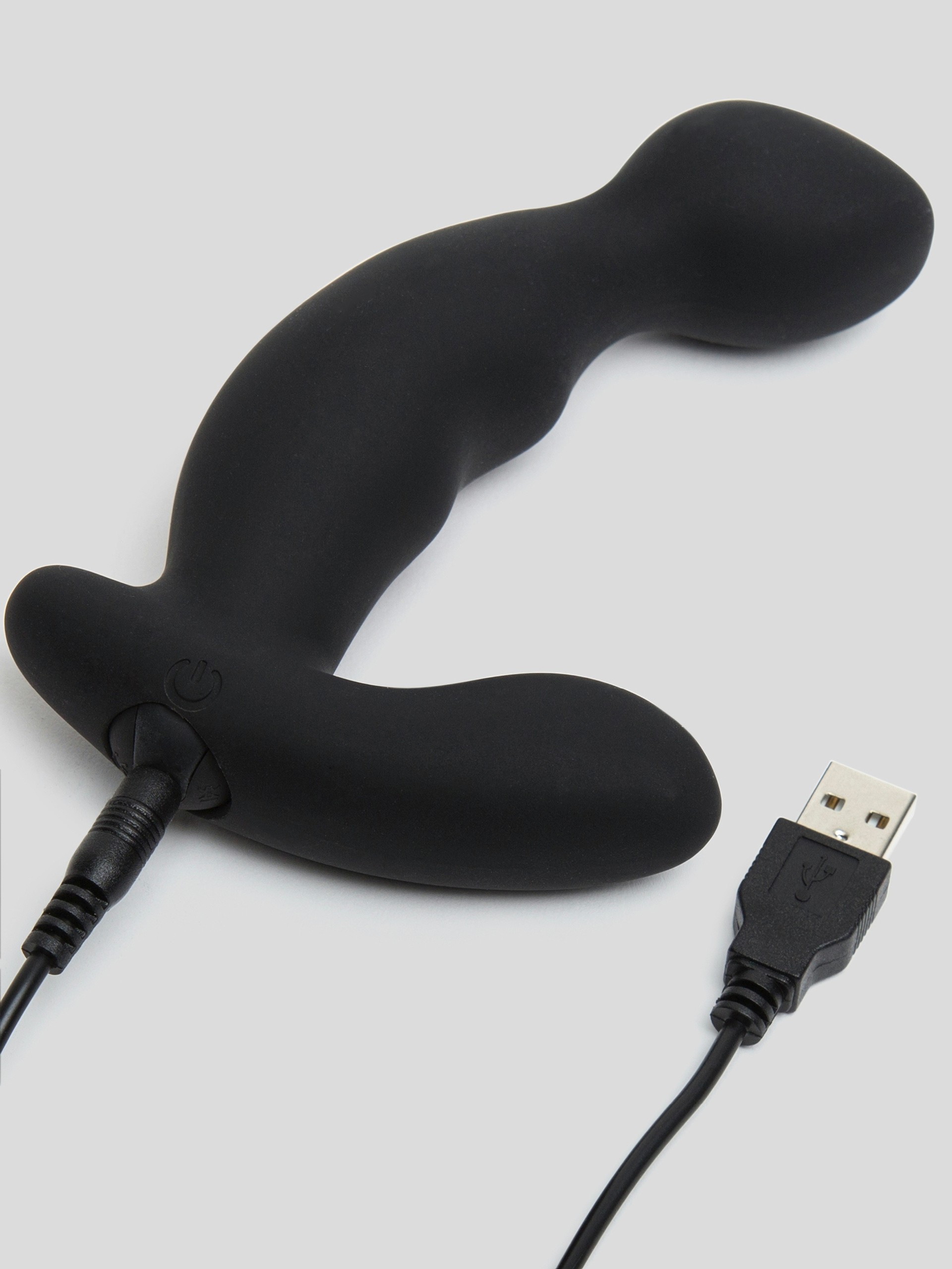 Lovehoney Curve Cruiser 10 Function Remote Control Rechargeable Prostate Massage, Black, hi-res