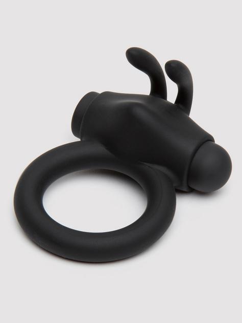 Lovehoney Ring It On Rechargeable Vibrating Rabbit Cock Ring, Black, hi-res