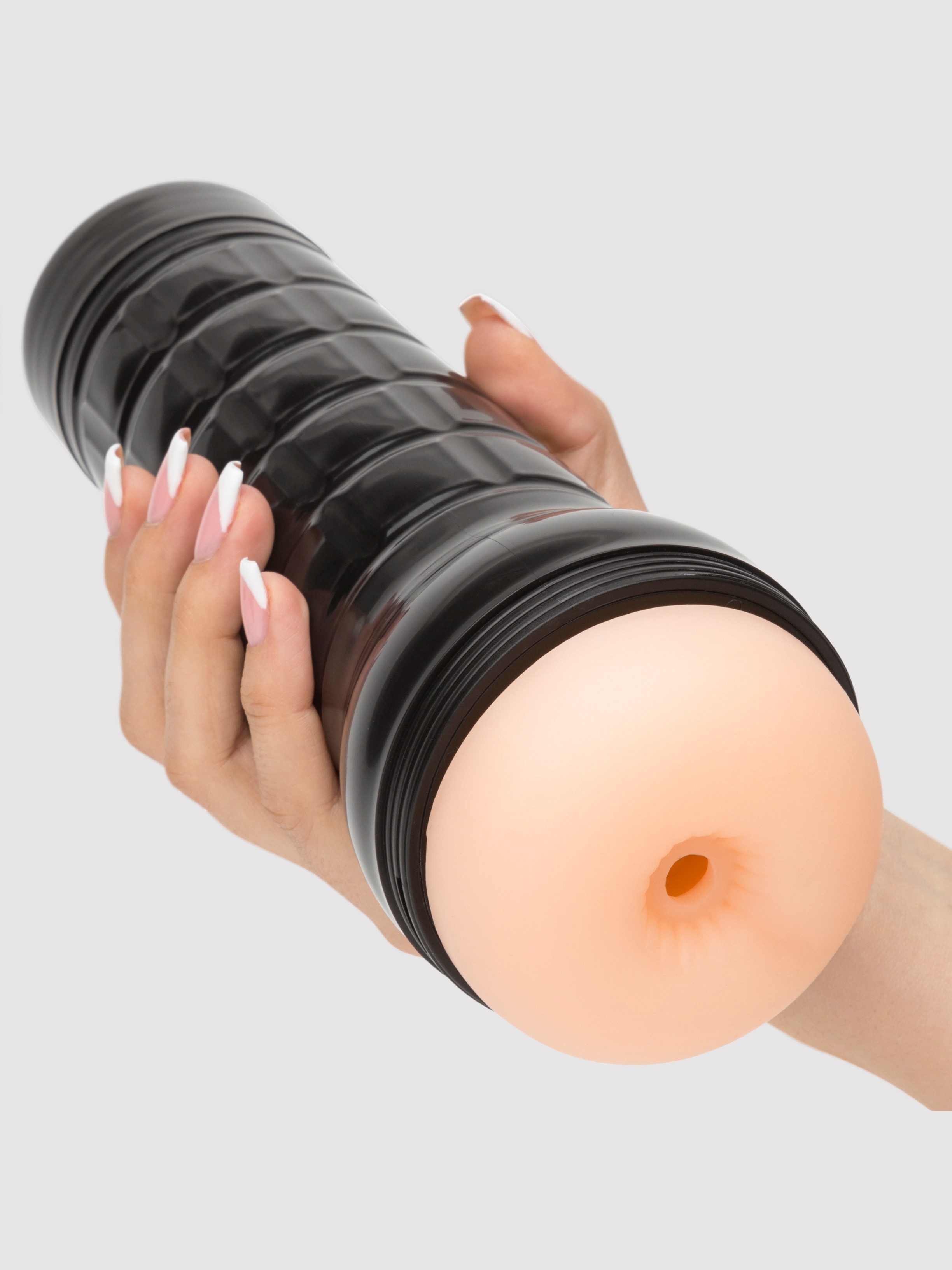 DeeLite Textured Realistic Butt Stroker, Flesh Pink, hi-res