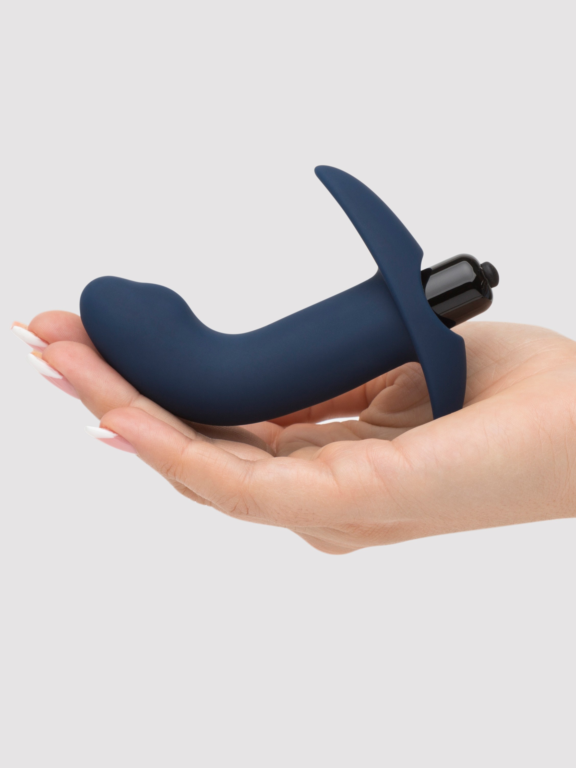 Lovehoney Booty Buddy 7 Function Vibrating Butt Plug 4 Inch, Blue, hi-res