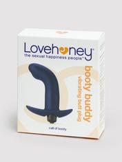 Lovehoney Booty Buddy 7 Function Vibrating Butt Plug 4 Inch, Blue, hi-res