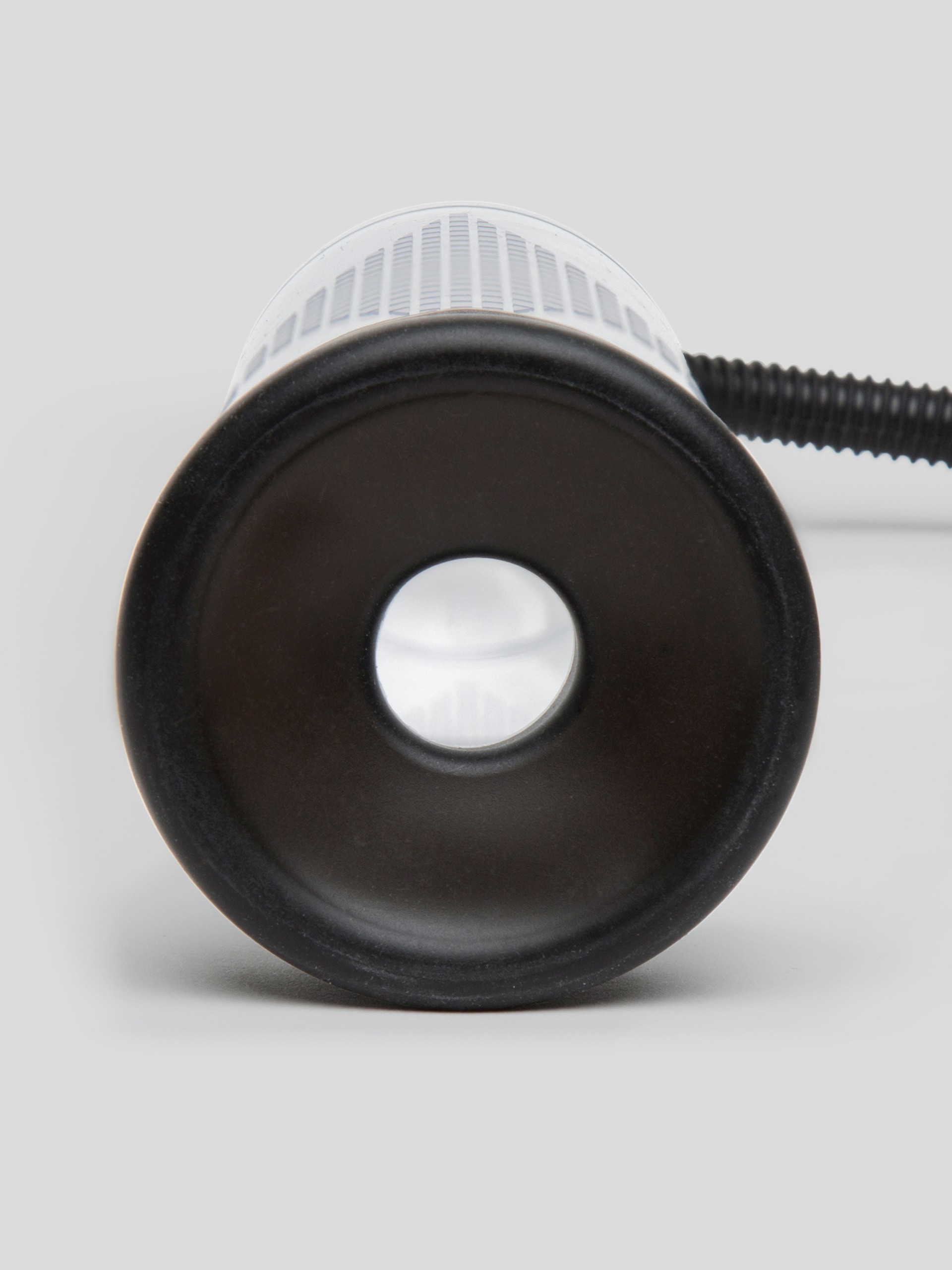 BASICS Trigger Penis Pump 8.5 Inches , Clear, hi-res