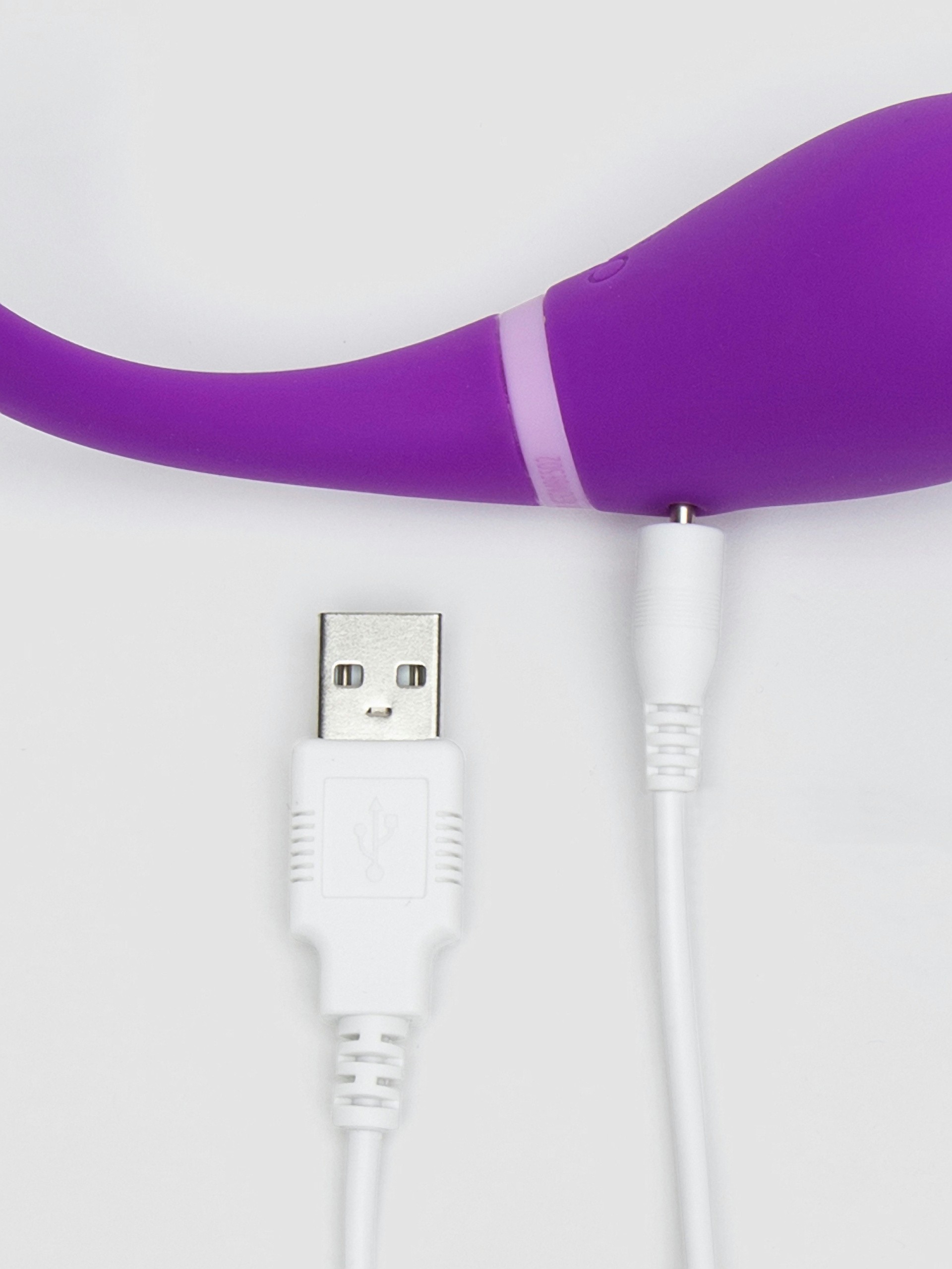 OhMiBod Esca 2 App Controlled Rechargeable Wearable Love Egg Vibrator, Purple, hi-res