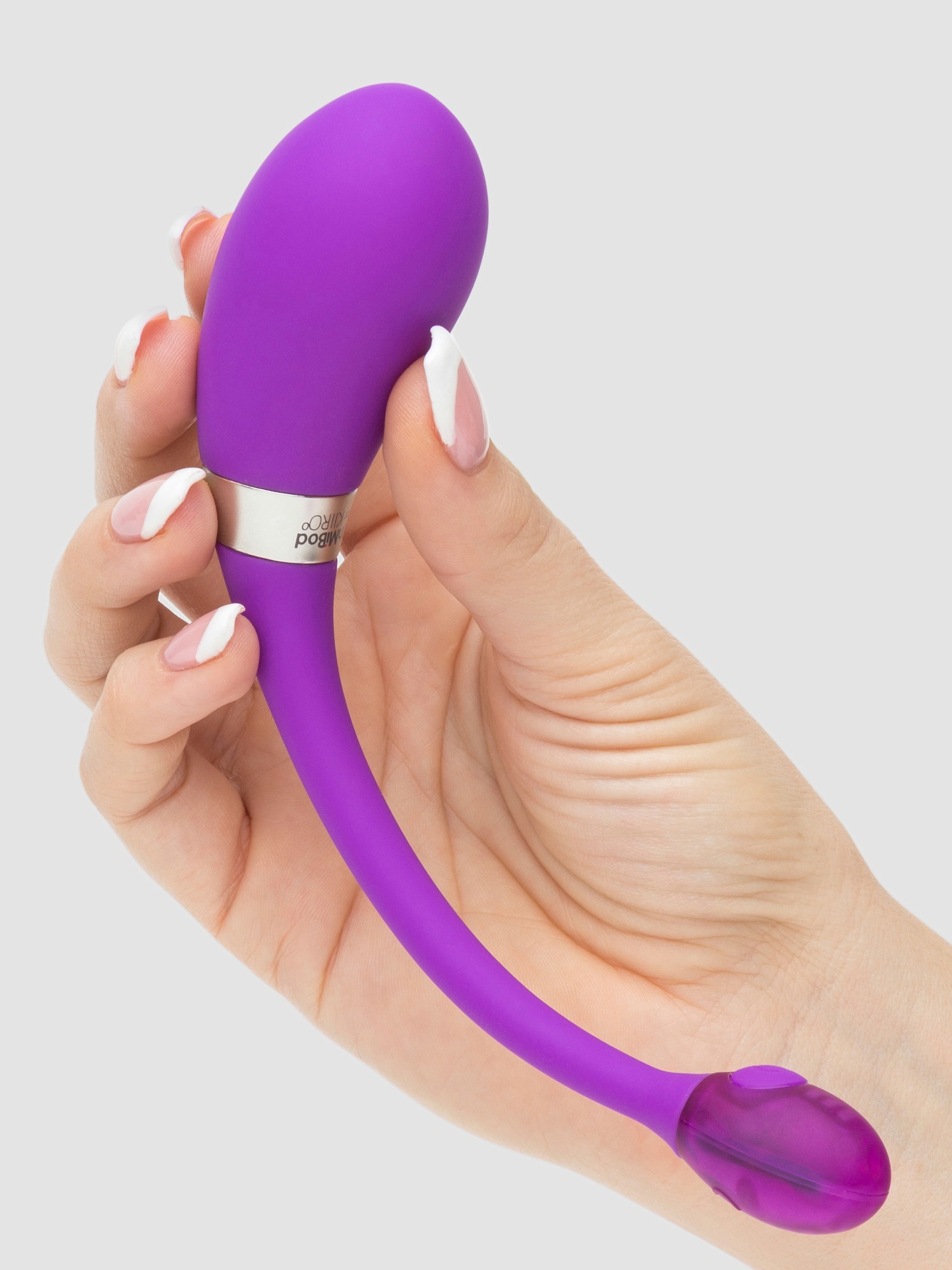 OhMiBod Esca 2 App Controlled Rechargeable Wearable Love Egg Vibrator, Purple, hi-res