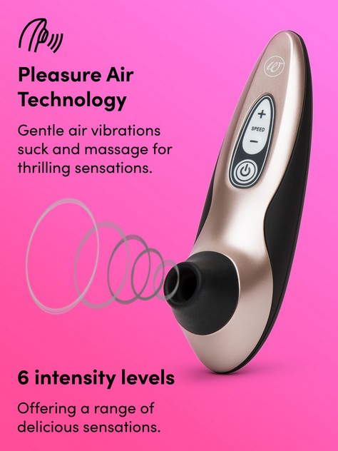 Womanizer X Lovehoney Pro40 Rechargeable Clitoral Stimulator, Black, hi-res
