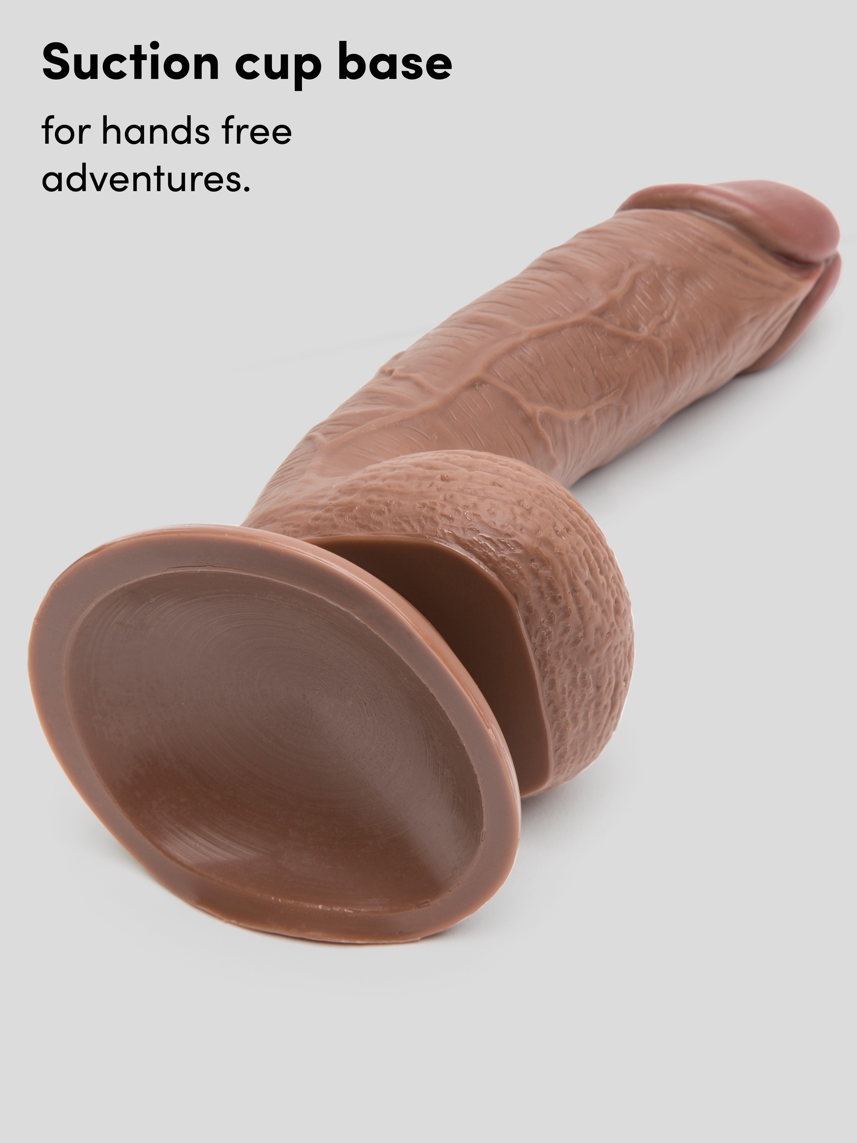 Lifelike Lover Classic Realistic Dildo 6 Inch, Flesh Brown, hi-res