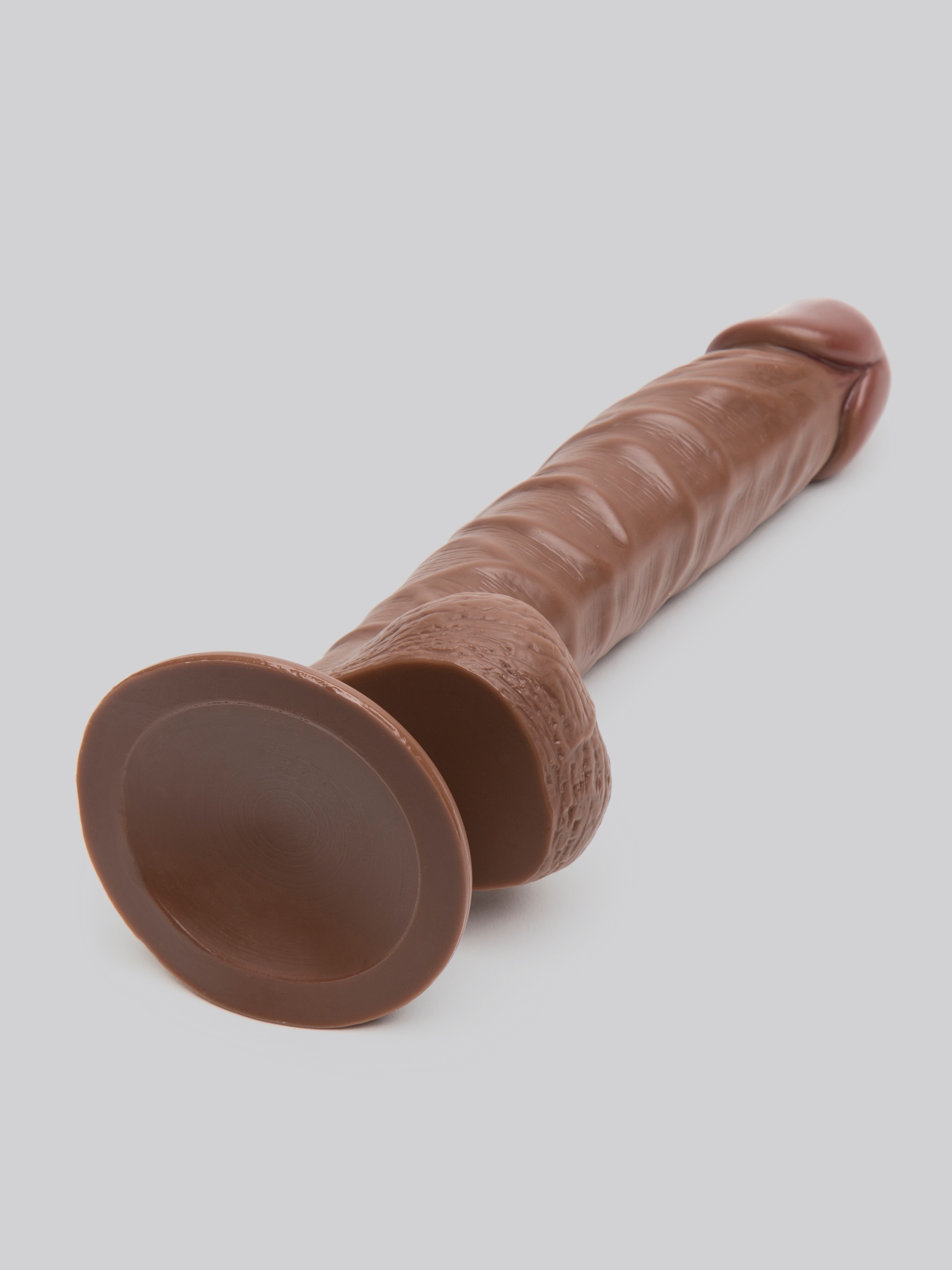 Lifelike Lover Classic Realistic Dildo 8 Inch, Flesh Brown, hi-res